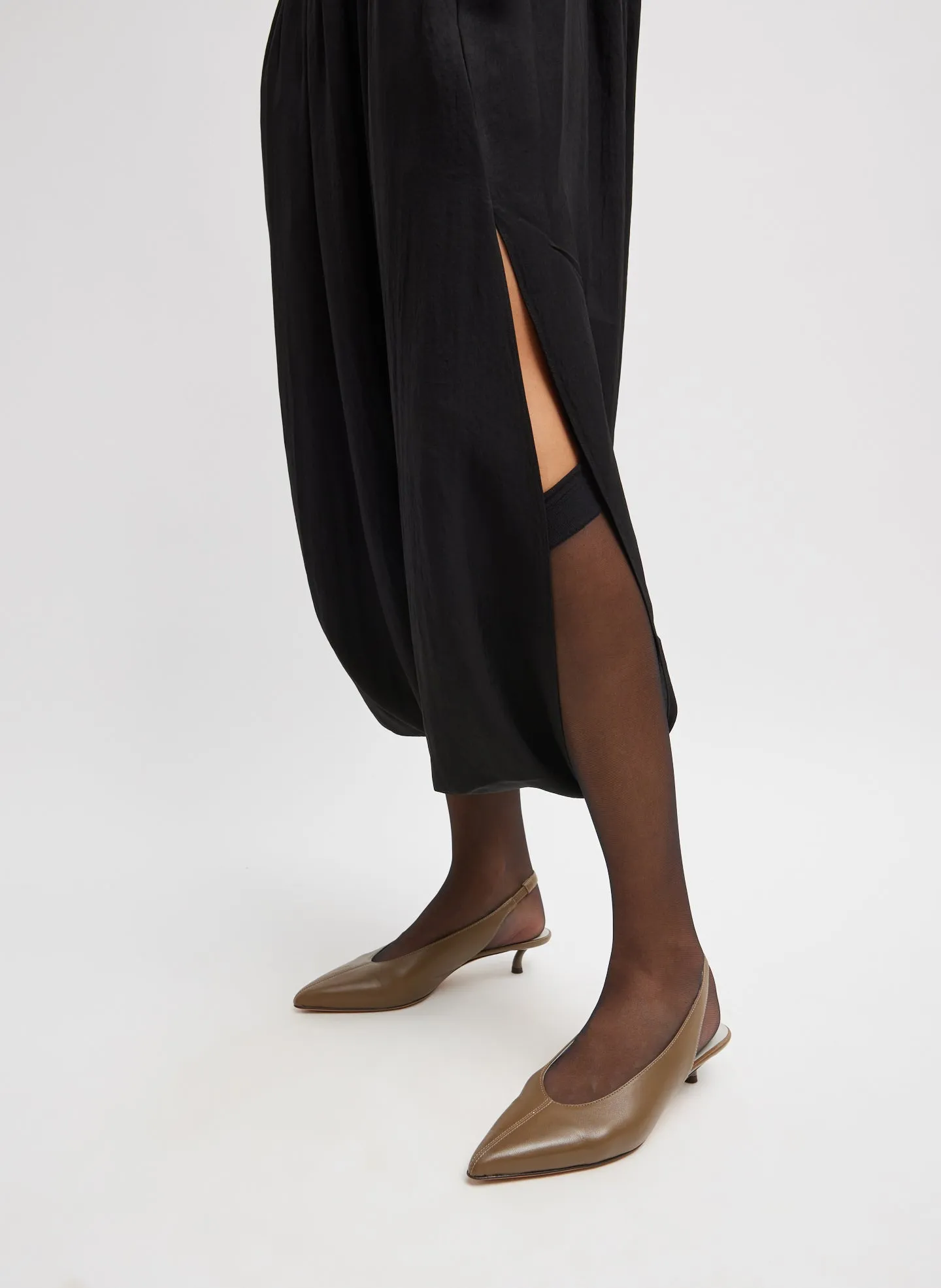 Spring Acetate Strappy Jalouise Dress sold by Tibi product image thumbnail 3