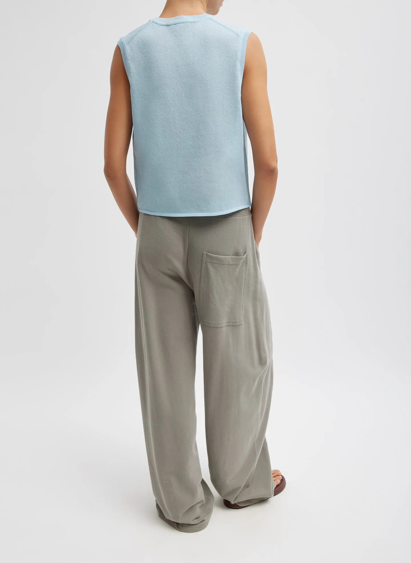 Crispy Sleeveless Sweater sold by Tibi product image thumbnail 4