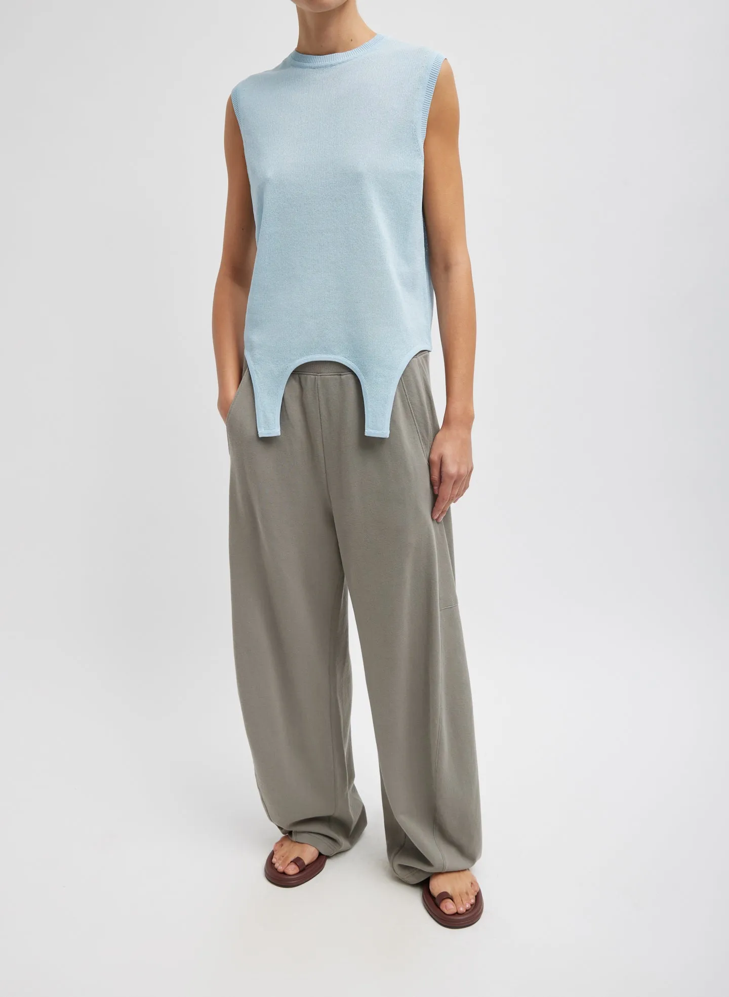 Crispy Sleeveless Sweater sold by Tibi product image thumbnail 3