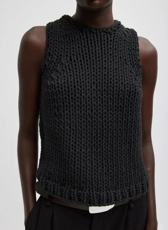 Deluxe Tube Yarn Sweater Tank made by Tibi