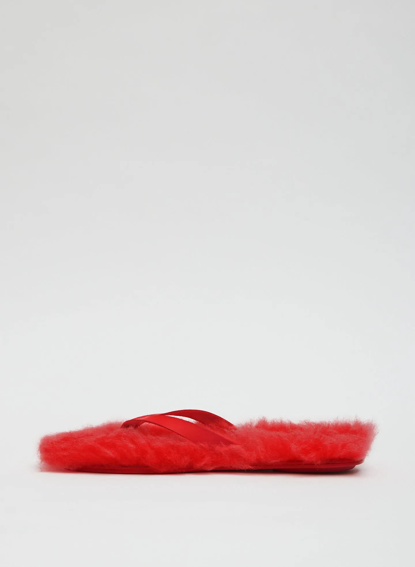 Bryan Shearling Flip Flop sold by Tibi product image thumbnail 3