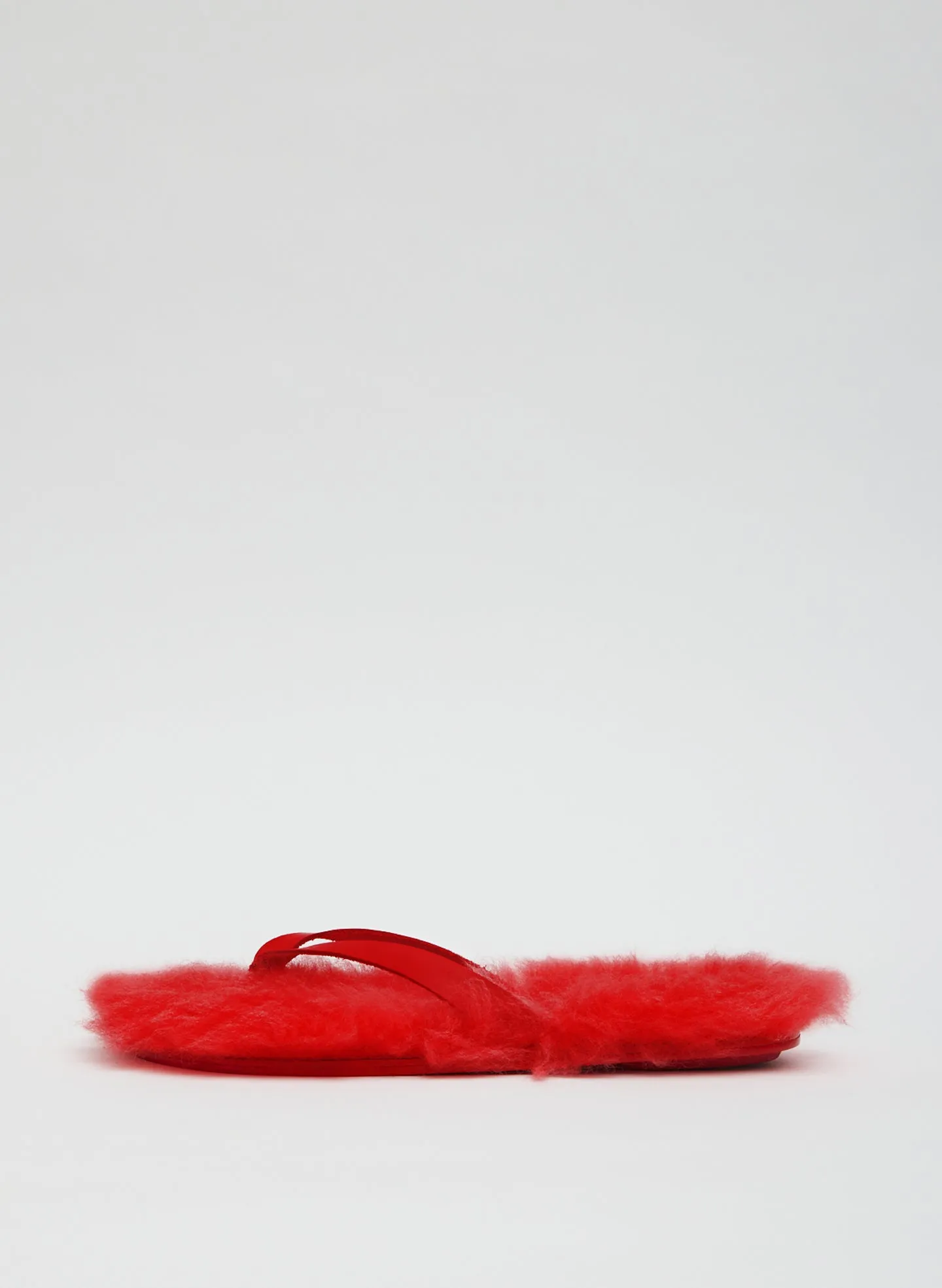 Bryan Shearling Flip Flop sold by Tibi