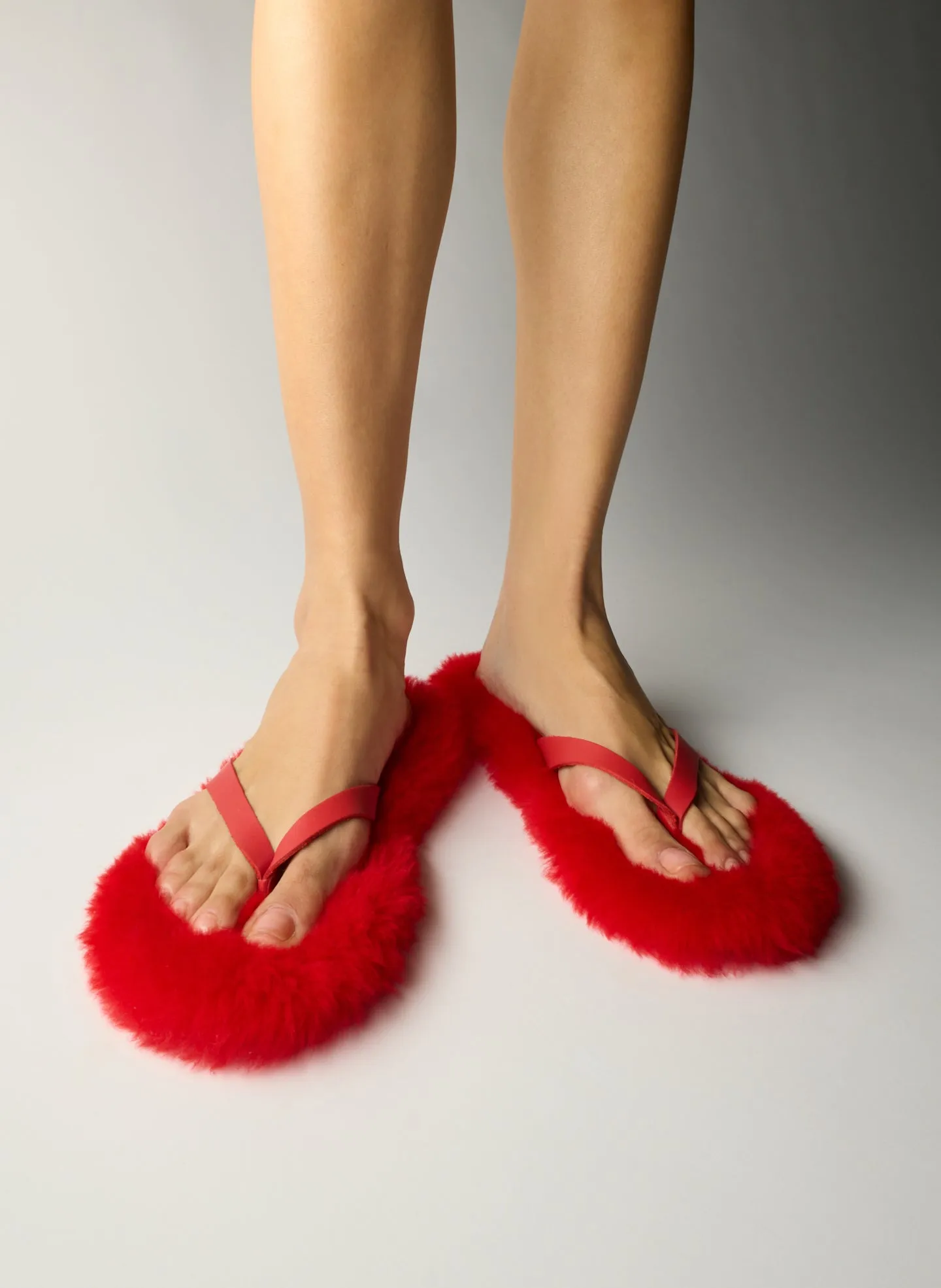 Bryan Shearling Flip Flop sold by Tibi product image thumbnail 2