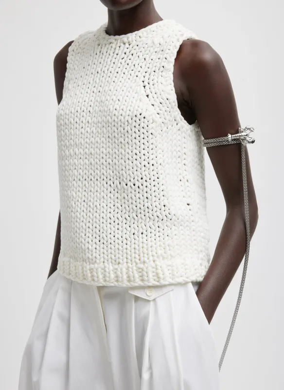 Deluxe Tube Yarn Sweater Tank made by Tibi