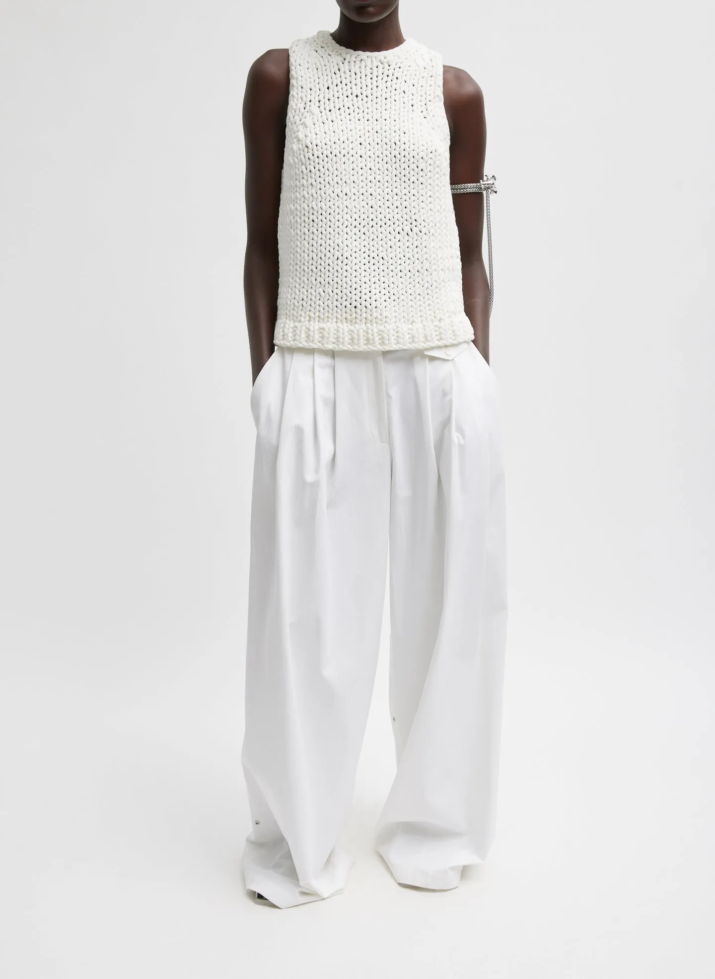 Deluxe Tube Yarn Sweater Tank sold by Tibi product image thumbnail 3