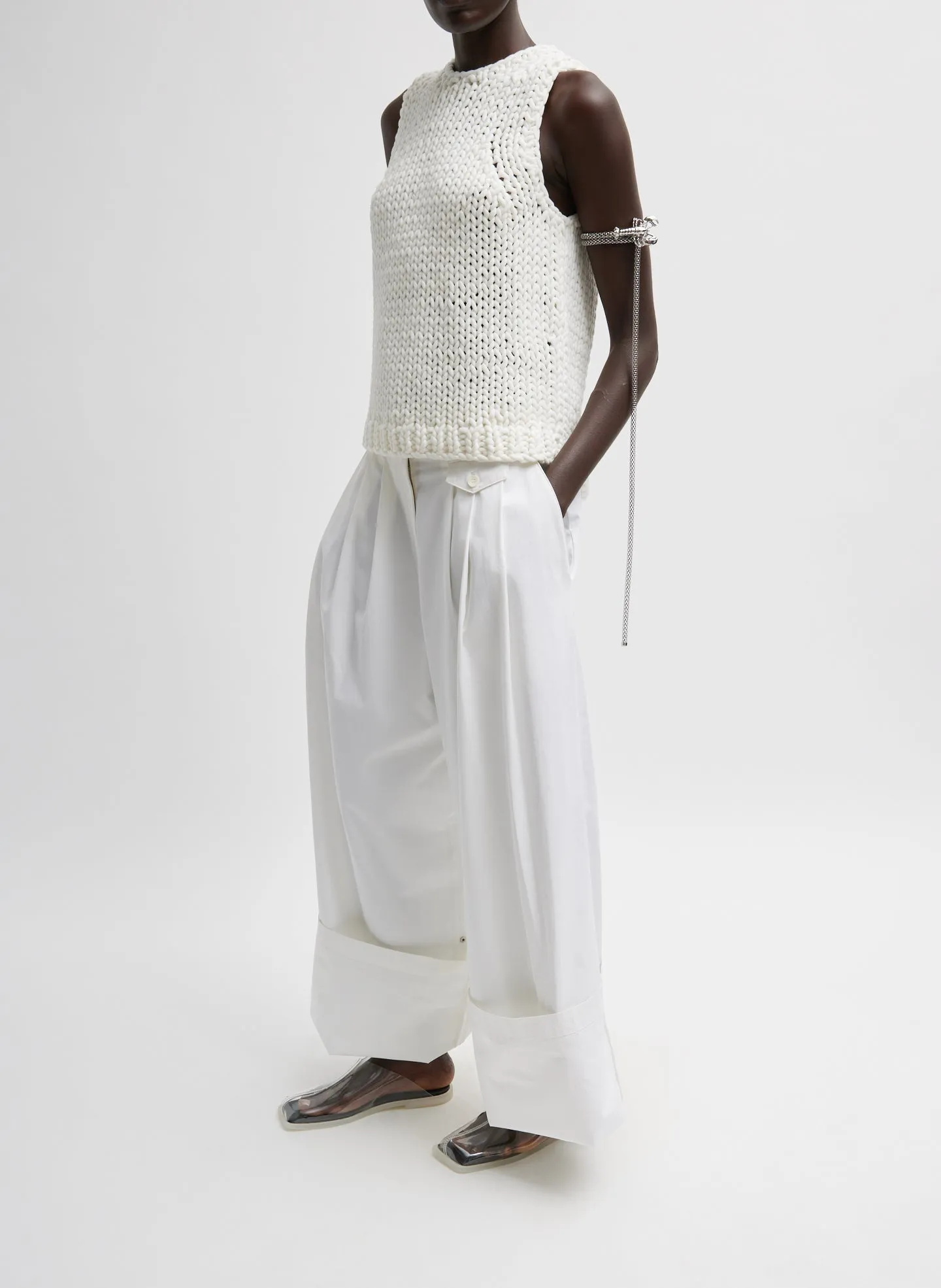 Deluxe Tube Yarn Sweater Tank sold by Tibi product image thumbnail 4