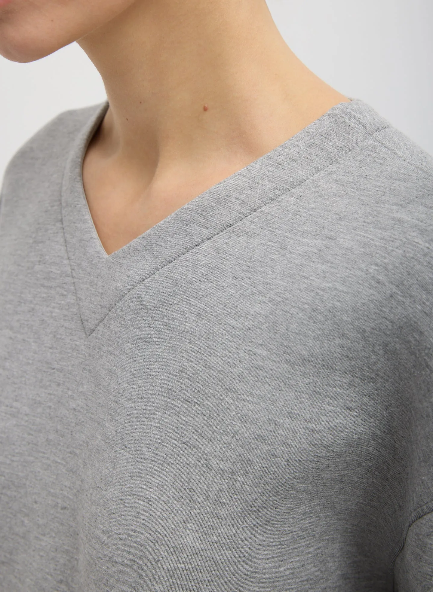 Bonded Viscose Easy V-Neck sold by Tibi product image thumbnail 2