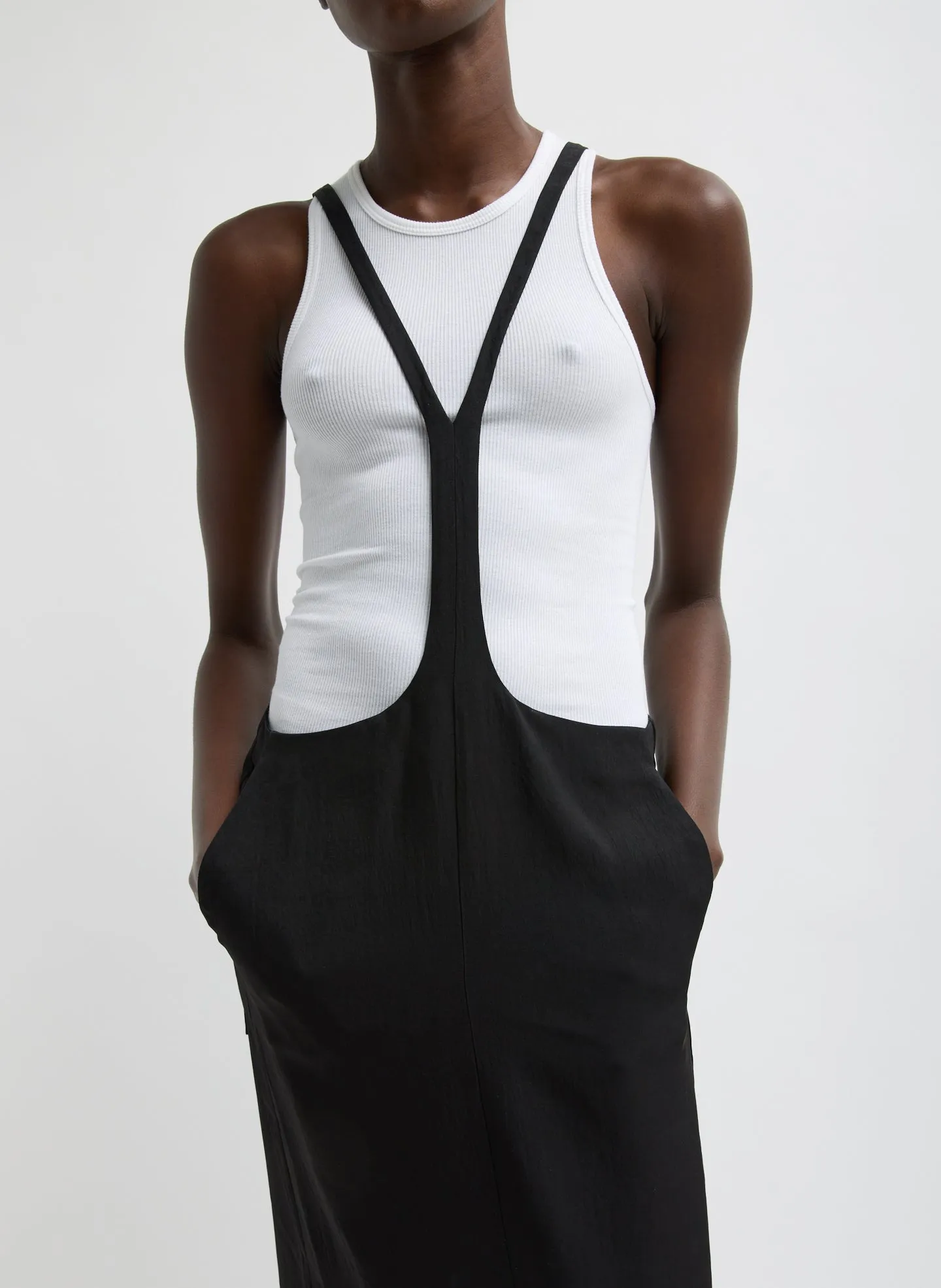 Summer Acetate Crinkle Overall Skirt sold by Tibi product image thumbnail 3