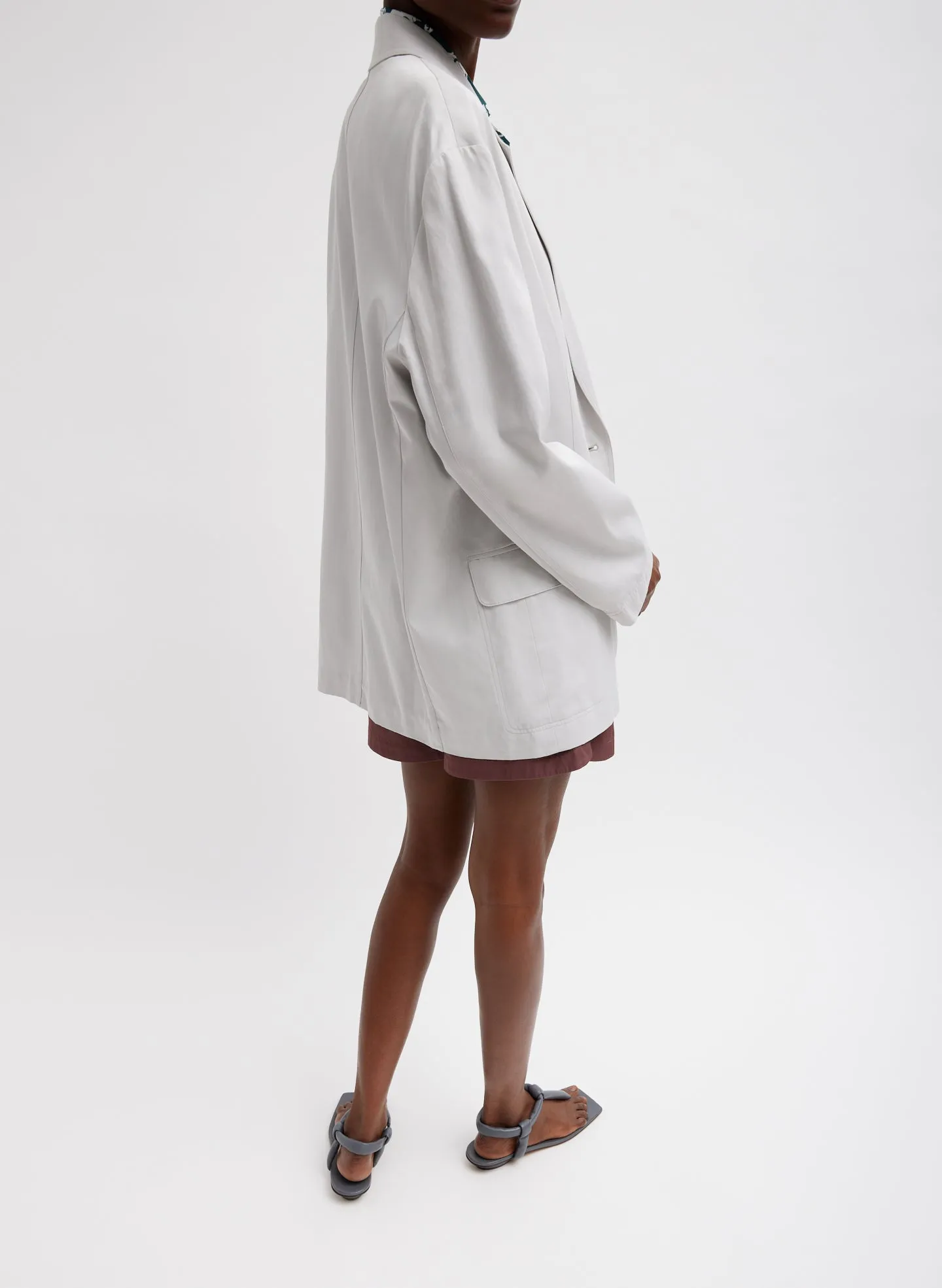 Drapey Suiting Liam Blazer sold by Tibi product image thumbnail 3