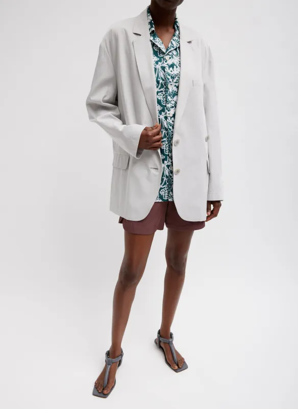 Drapey Suiting Liam Blazer sold by Tibi