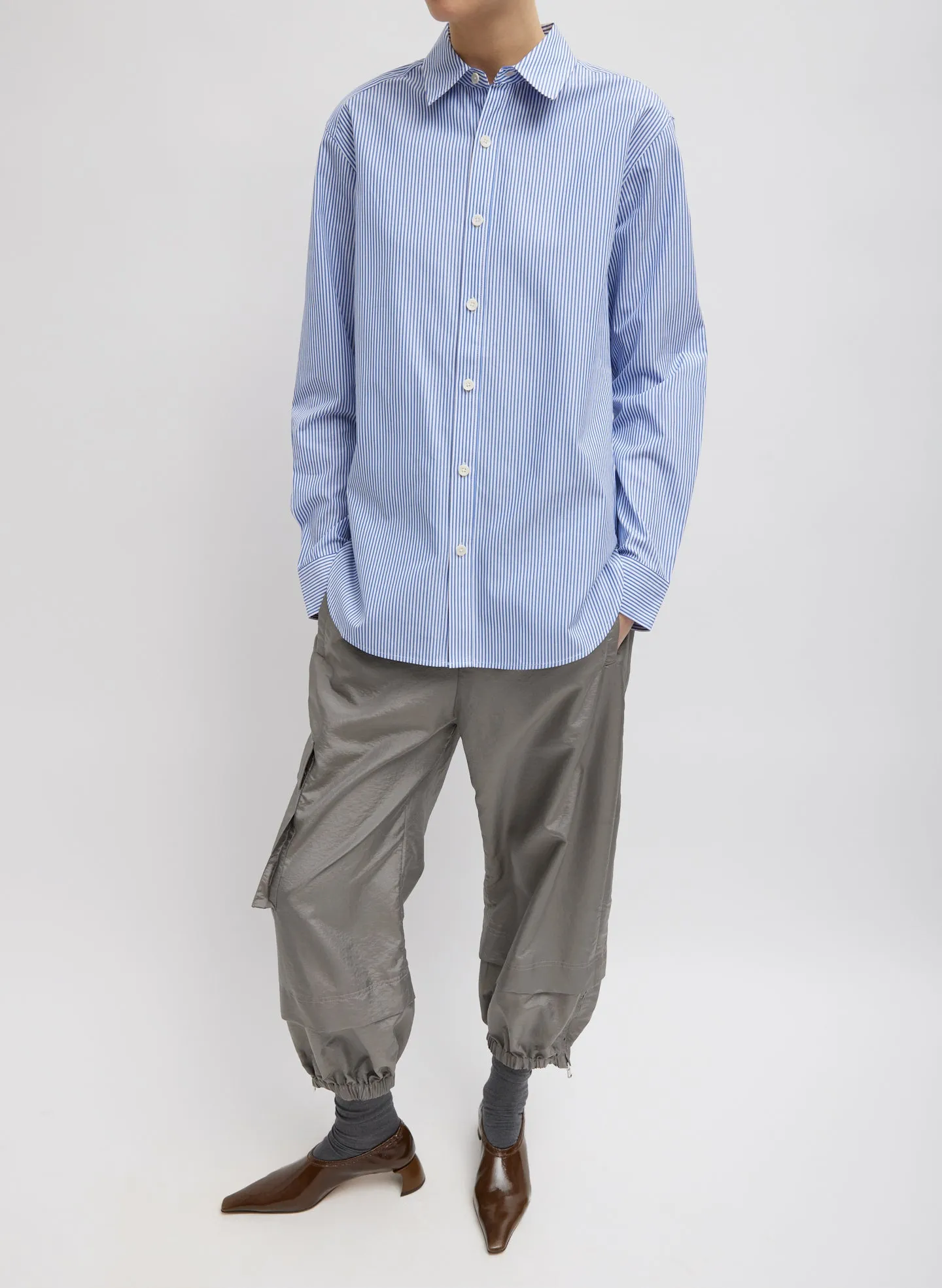 Crispy Nylon Wilt Pull On Jogger sold by Tibi