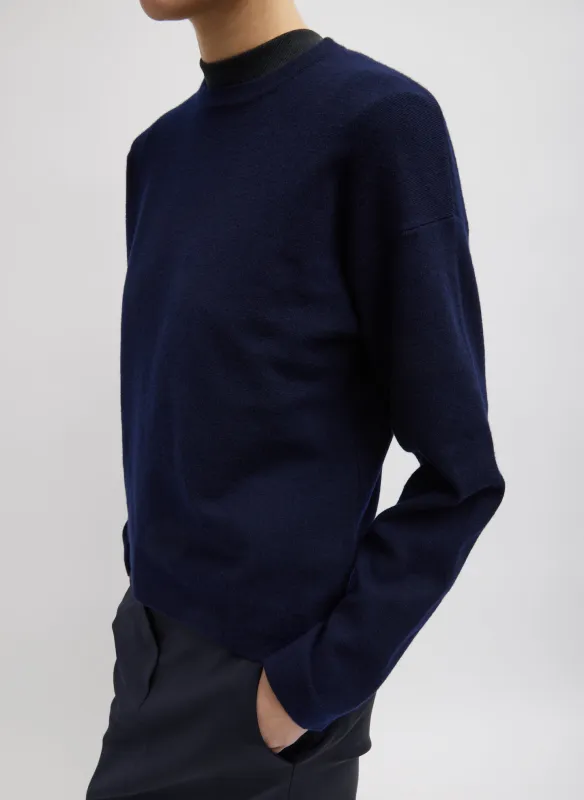 Double Faced Cashmere Oversized Easy Sweater sold by Tibi