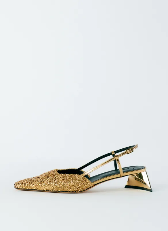Curly Victor Slingback made by Tibi