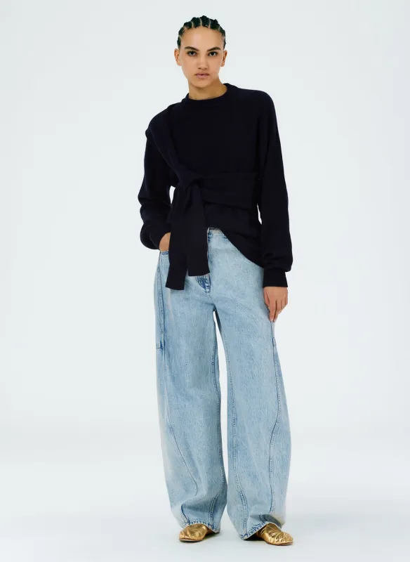 Acid Iceberg Denim Sid Jean - Regular made by Tibi