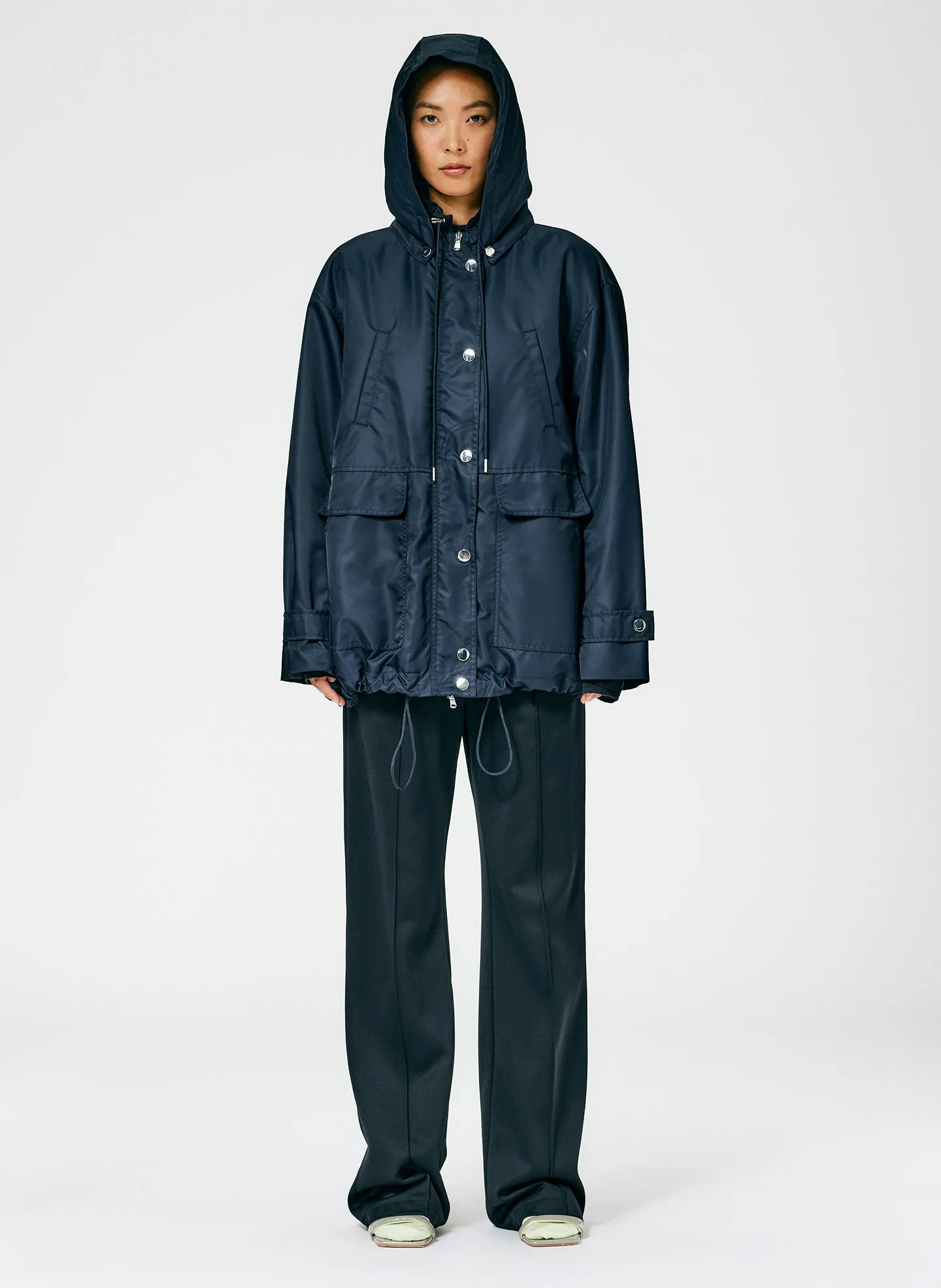 Eco Nylon Anorak with Removable Hood sold by Tibi product image thumbnail 5
