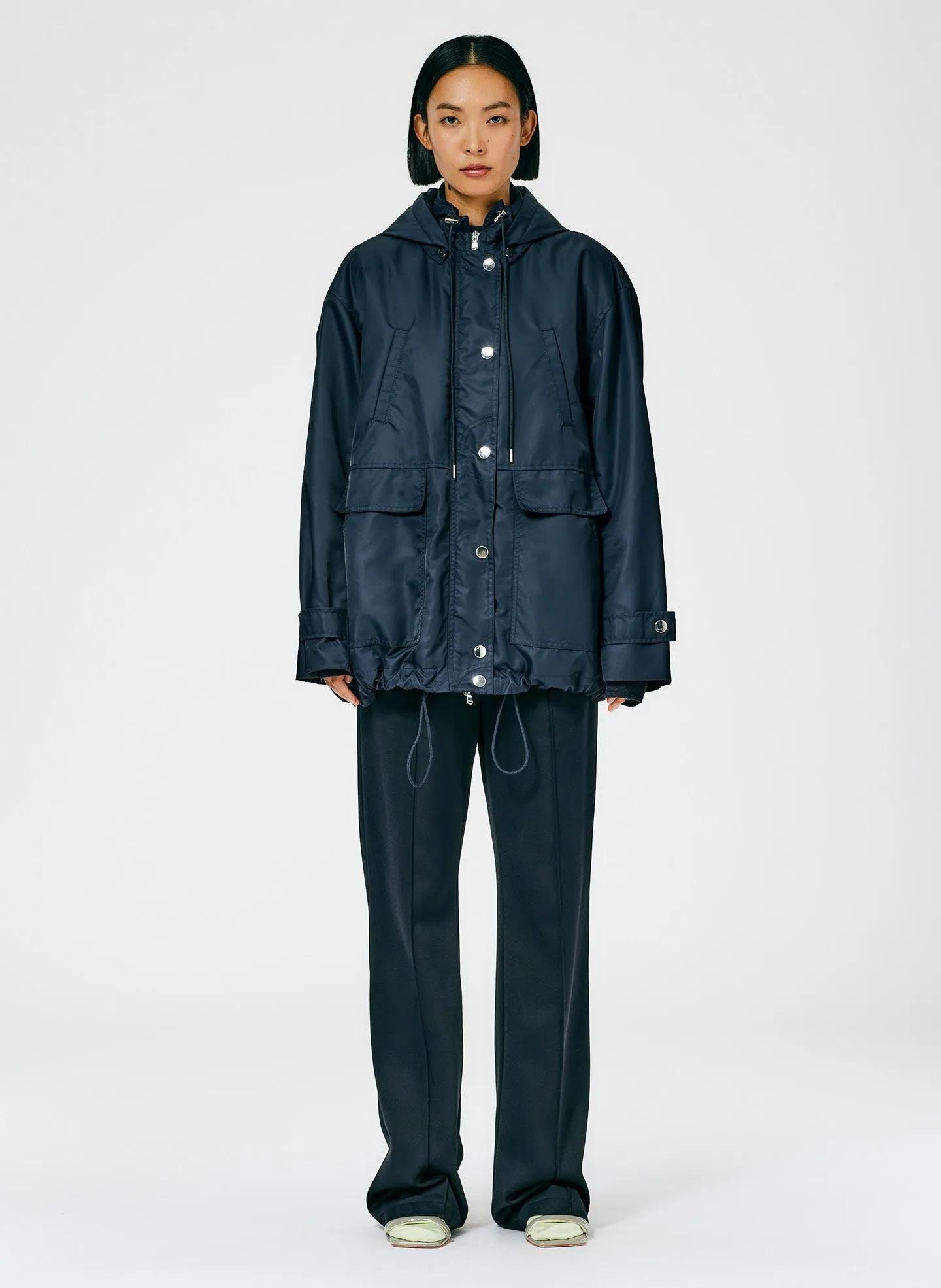 Eco Nylon Anorak with Removable Hood sold by Tibi product image thumbnail 2