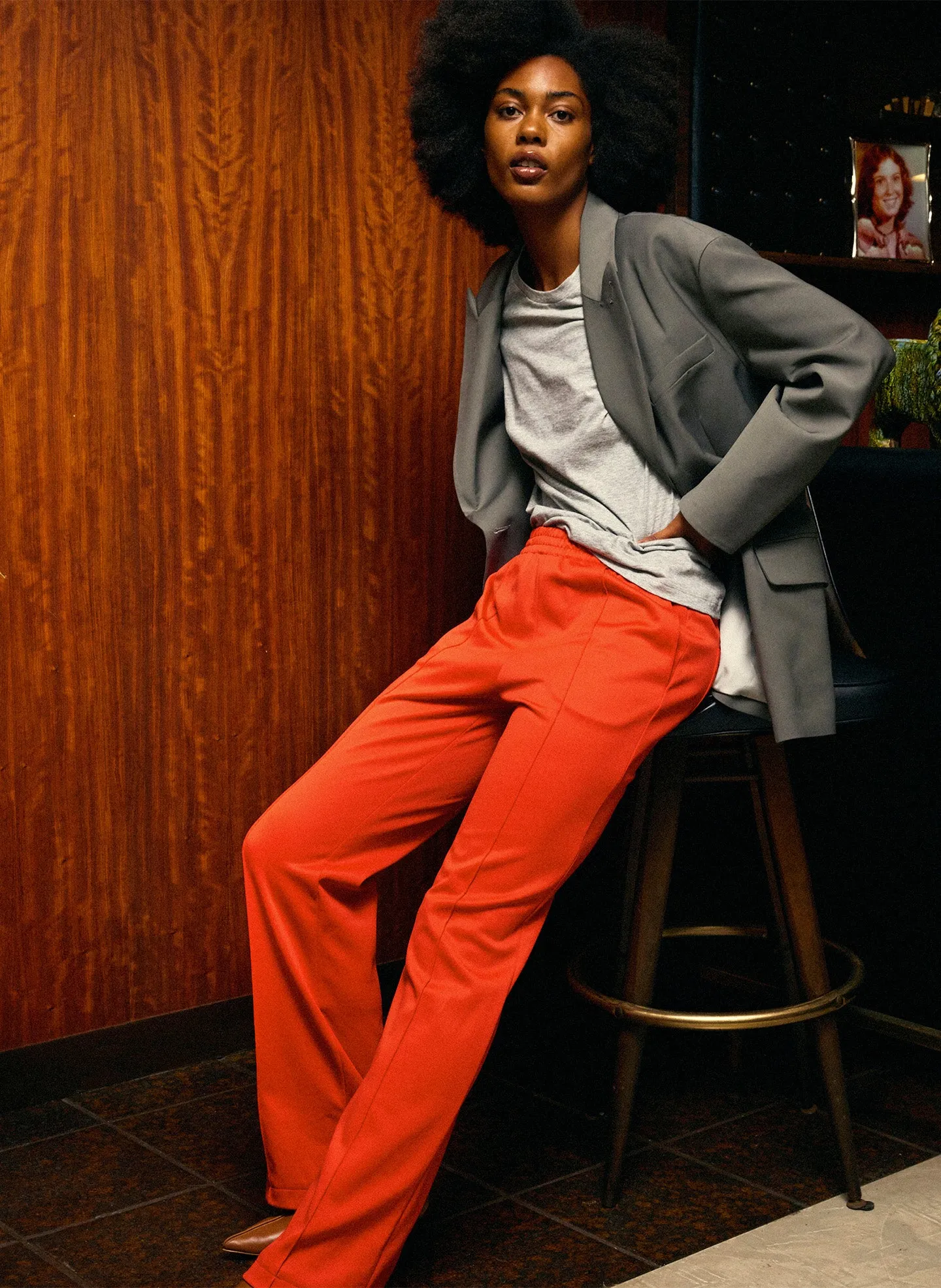 Active Knit Scottie Jogger sold by Tibi product image thumbnail 2