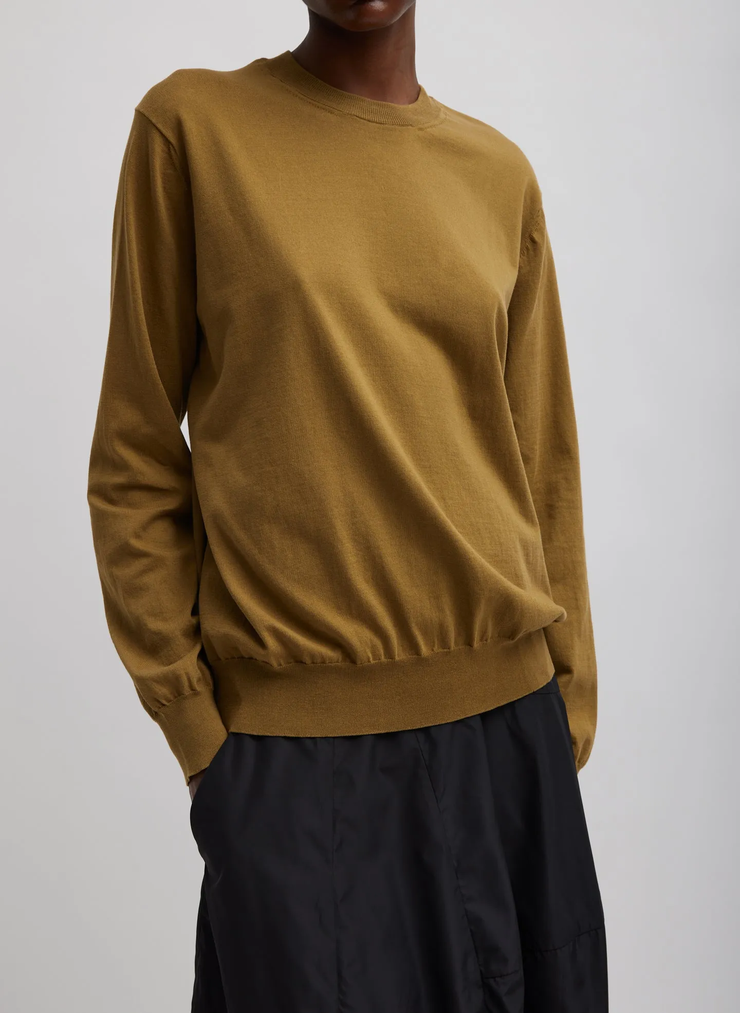 Super Fine Gauge Perfect Men's Pullover sold by Tibi