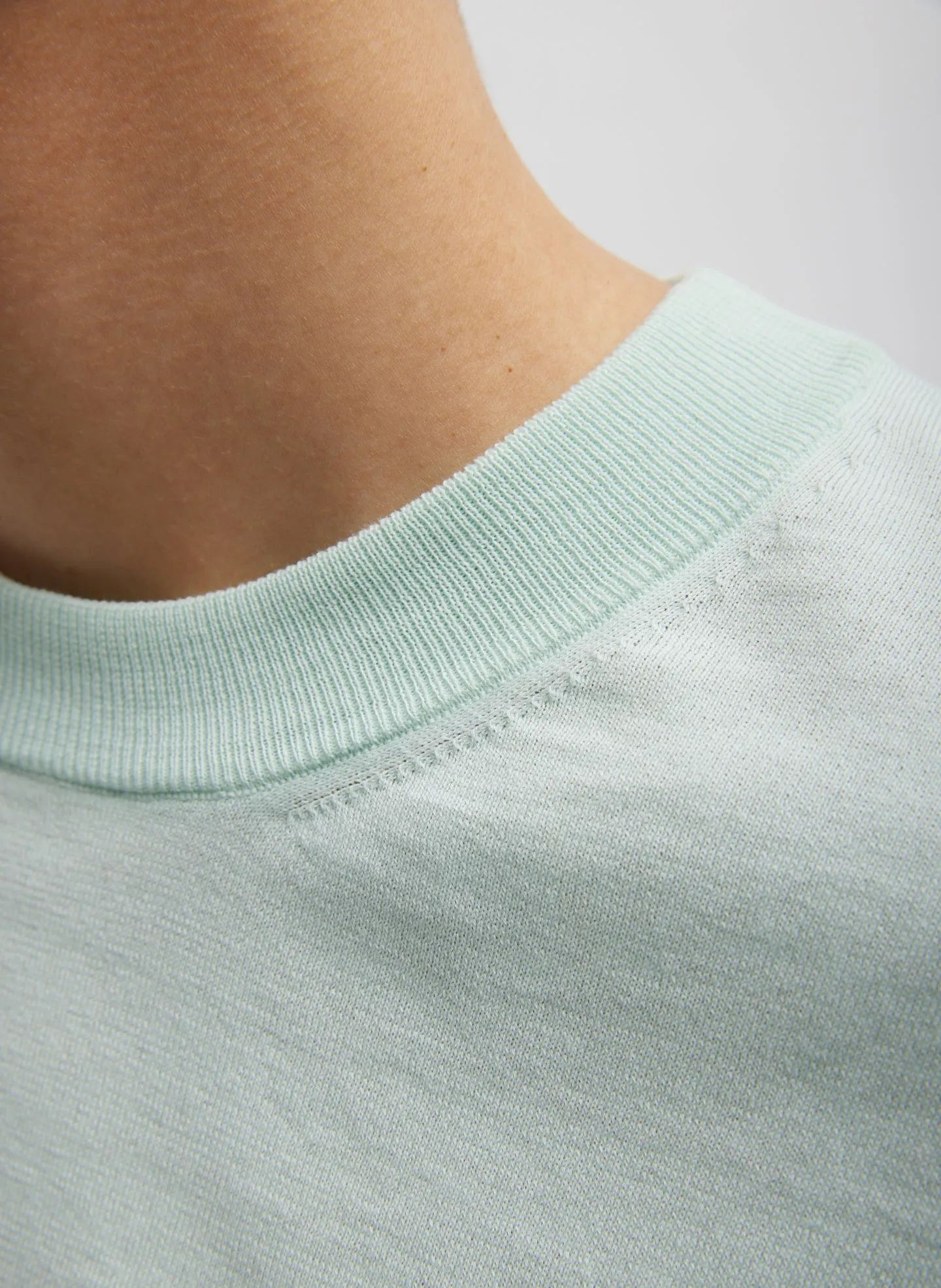 Super Fine Gauge Perfect Men's Pullover sold by Tibi product image thumbnail 2