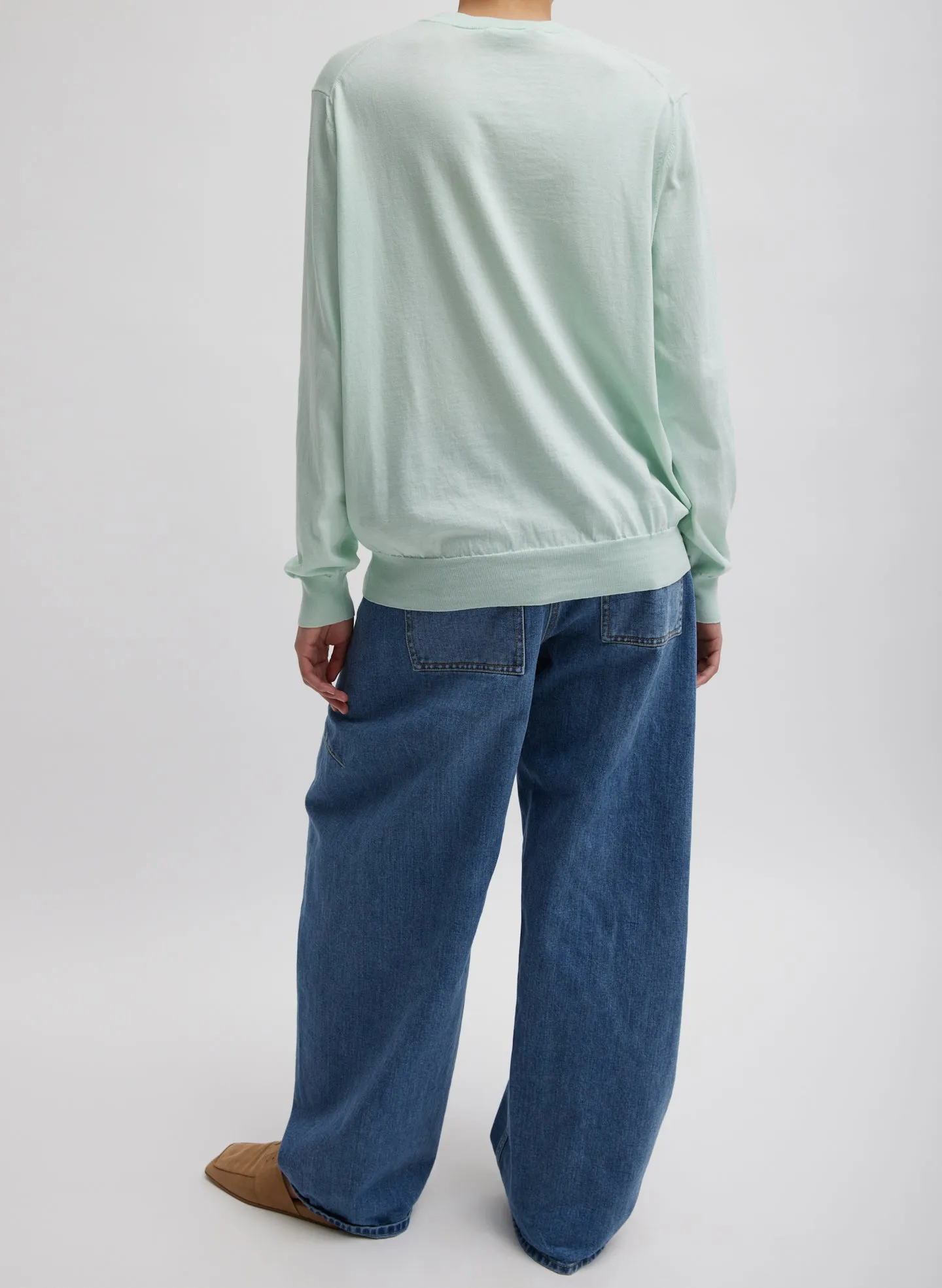Super Fine Gauge Perfect Men's Pullover sold by Tibi product image thumbnail 5