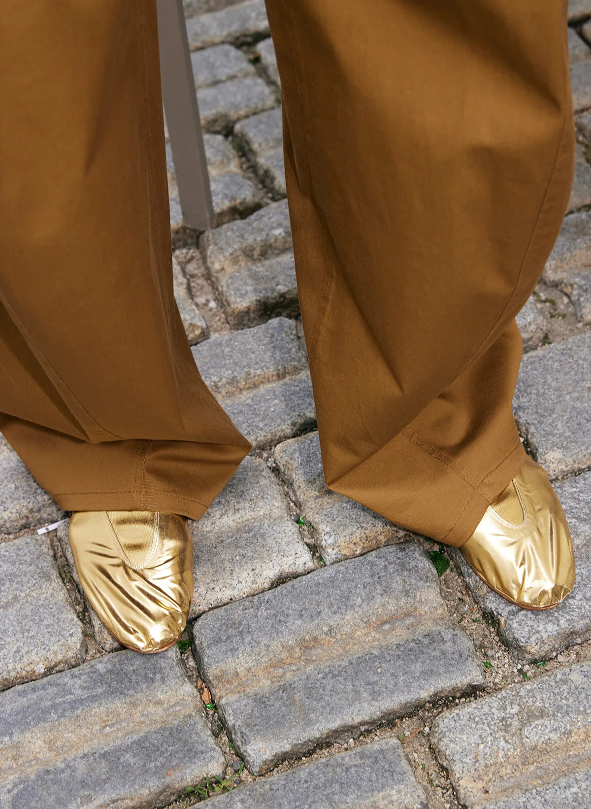 Metallic Mikhail Flat sold by Tibi product image thumbnail 2