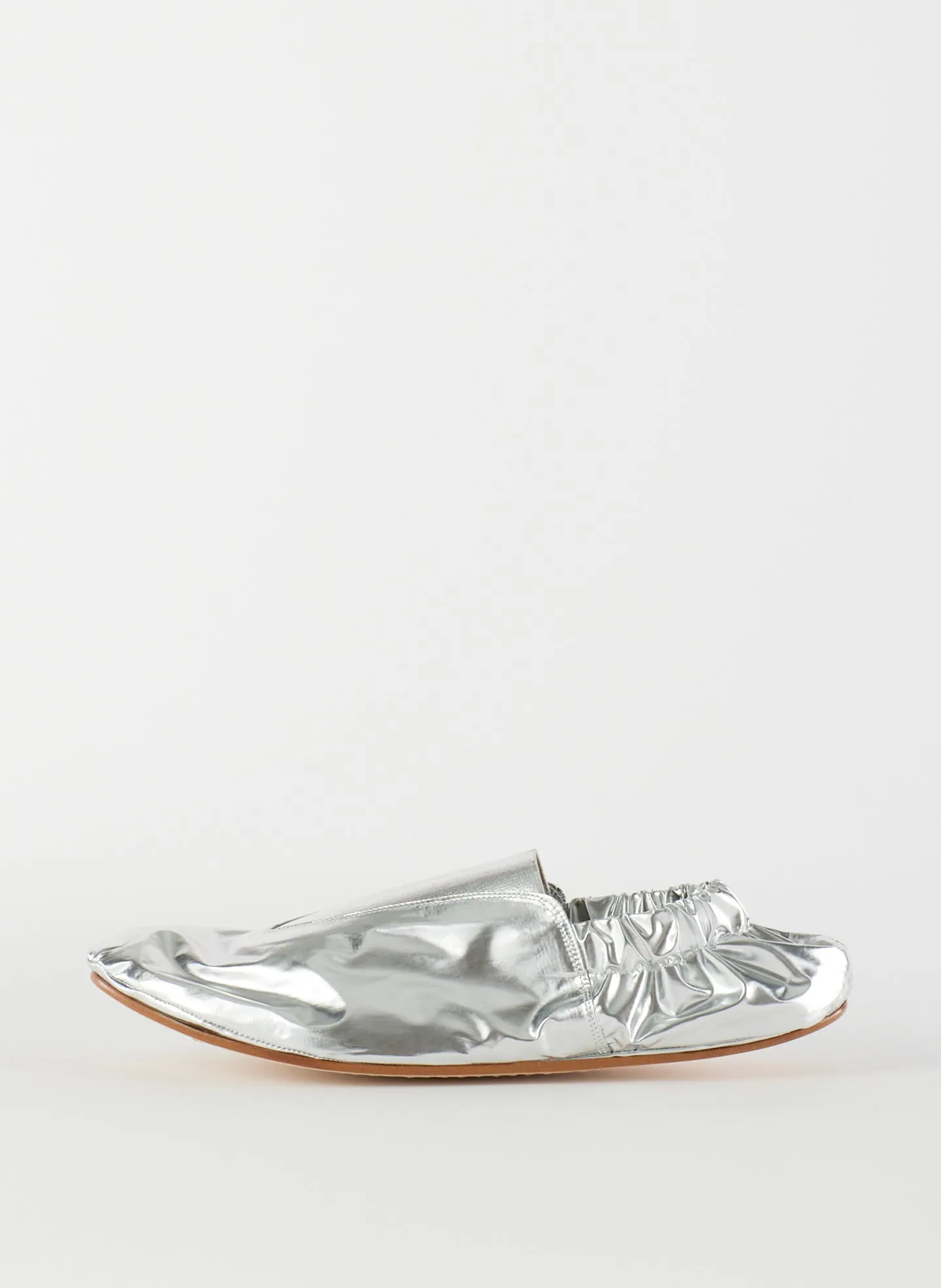 Metallic Mikhail Flat sold by Tibi