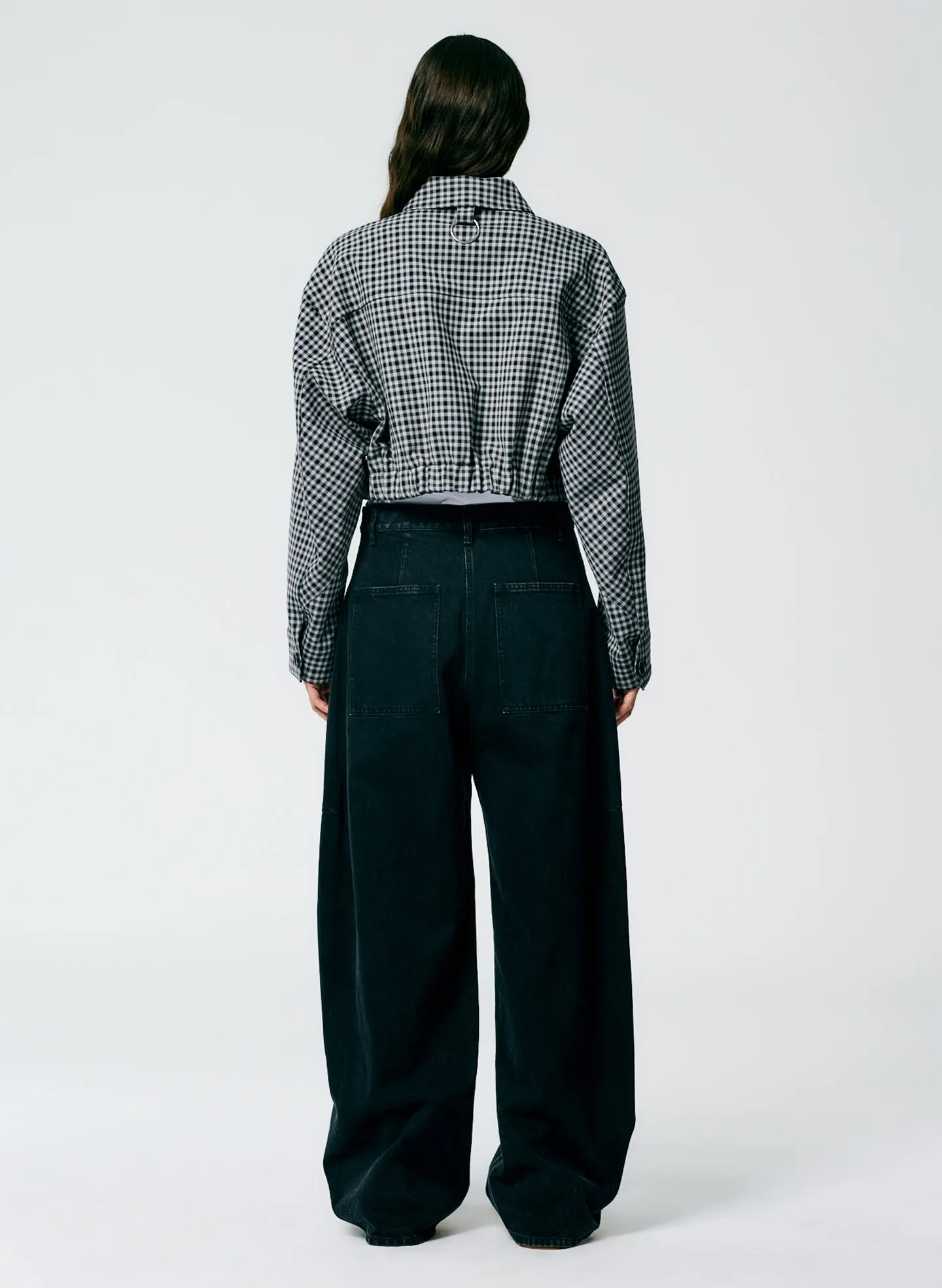 Black Denim Sid Jean - Regular sold by Tibi product image thumbnail 5
