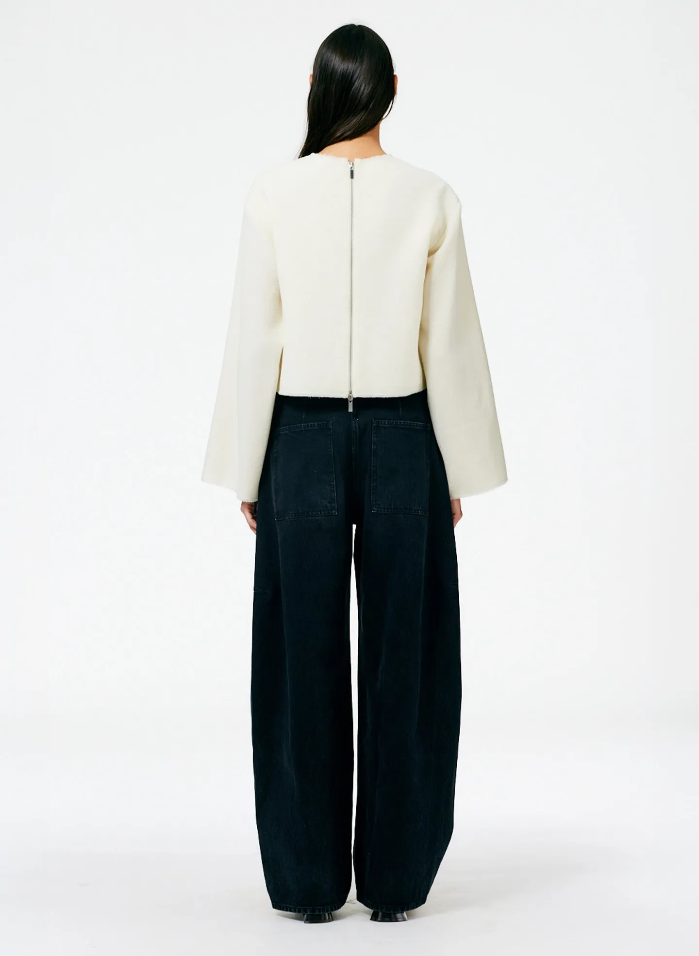 Black Denim Sid Jean - Regular sold by Tibi product image thumbnail 2