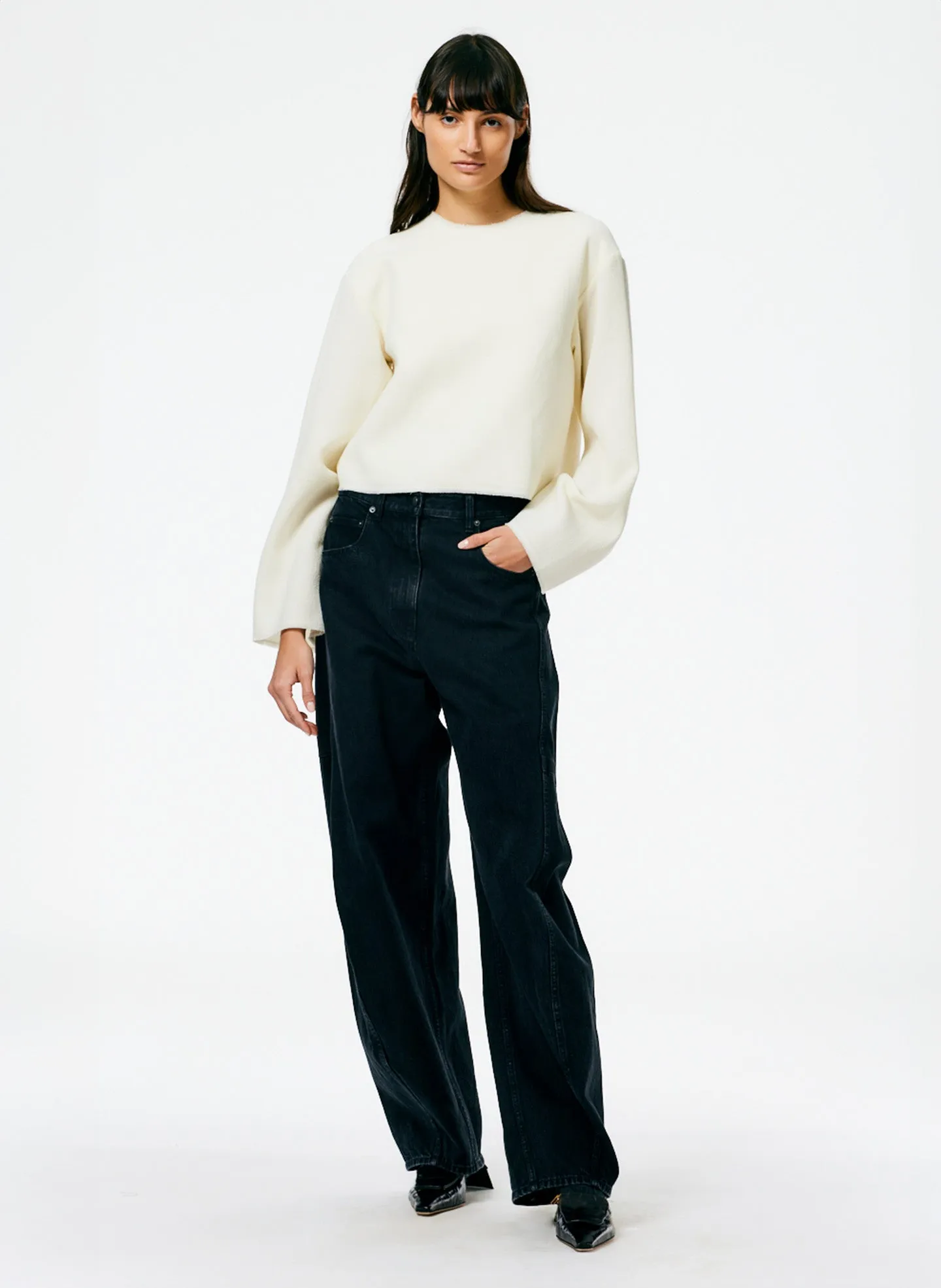 Black Denim Sid Jean - Regular sold by Tibi