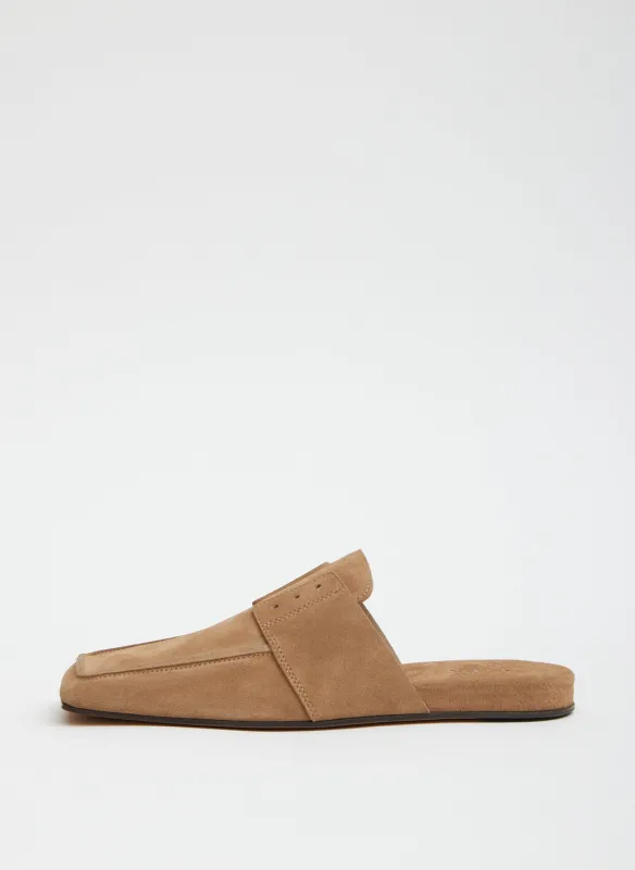 Suede Granger Slide made by Tibi