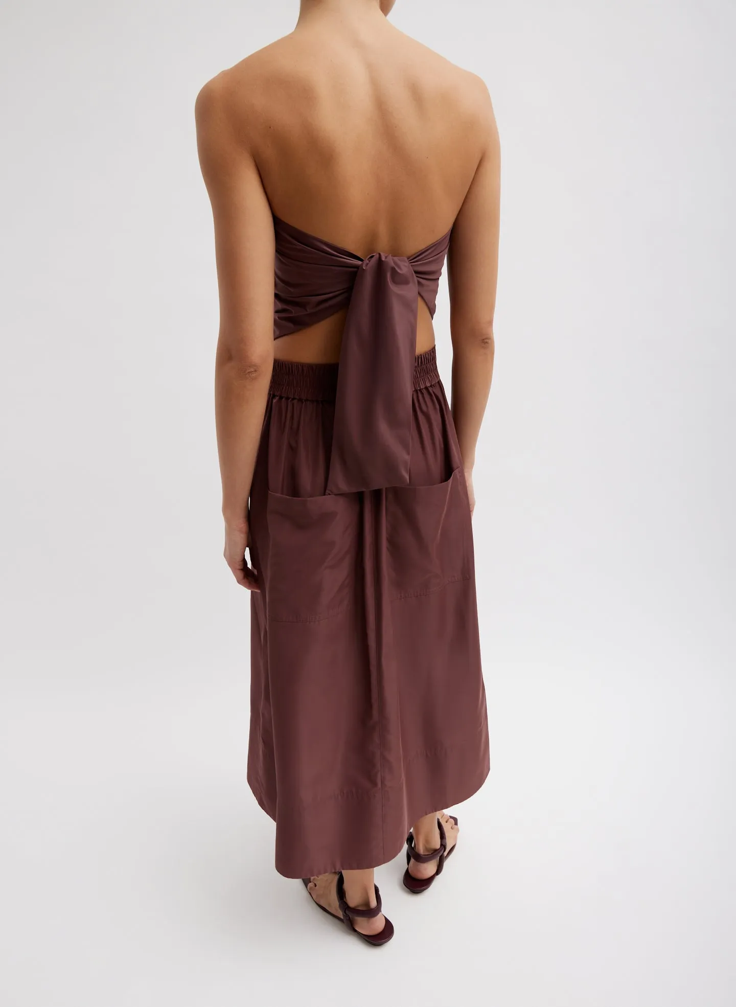 Italian Sporty Nylon Full Skirt sold by Tibi product image thumbnail 3