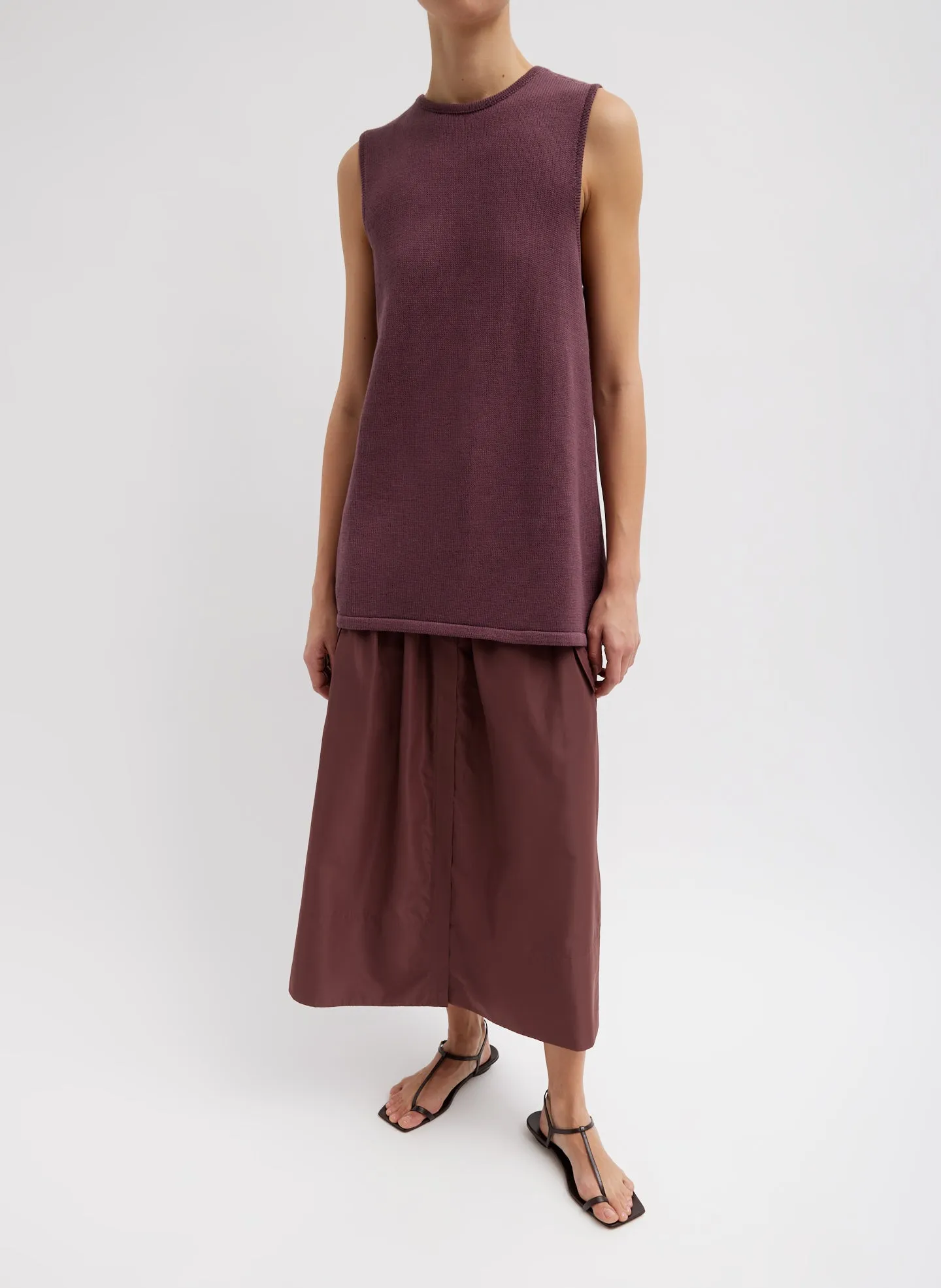 Italian Sporty Nylon Full Skirt sold by Tibi product image thumbnail 5