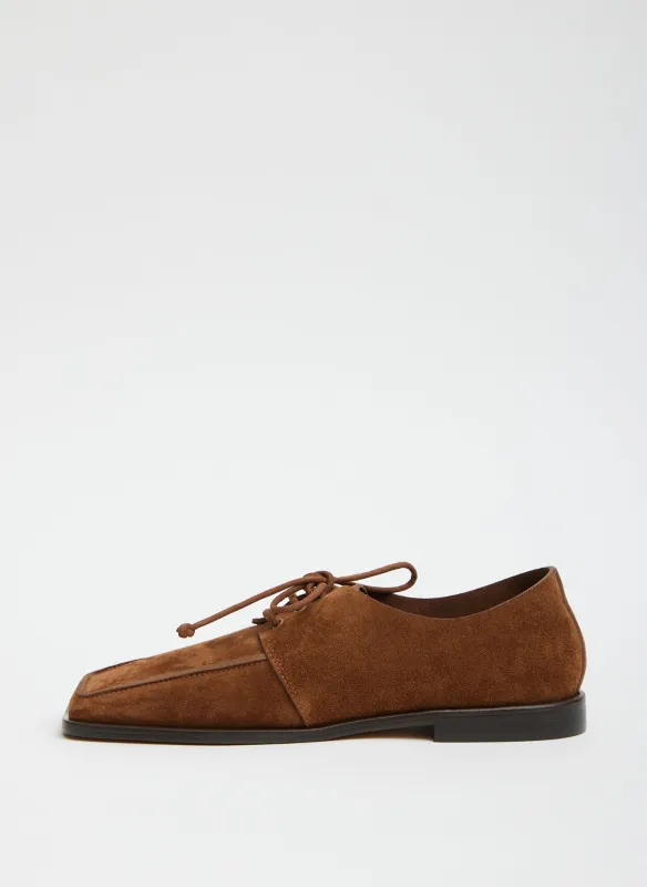 Suede Brody Square Toe Loafer made by Tibi