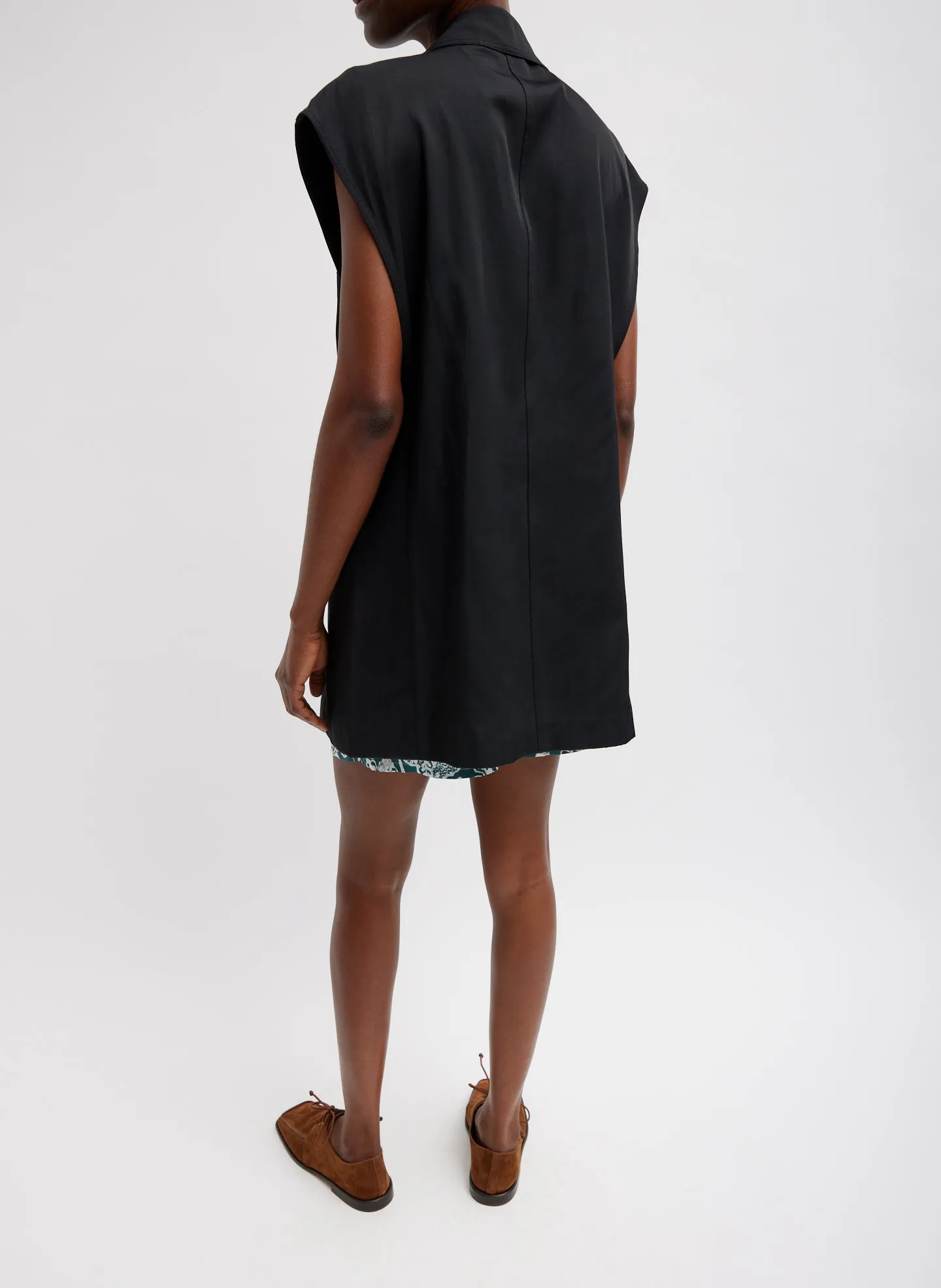 Drapey Suiting Oversized Double Breasted Vest sold by Tibi product image thumbnail 5