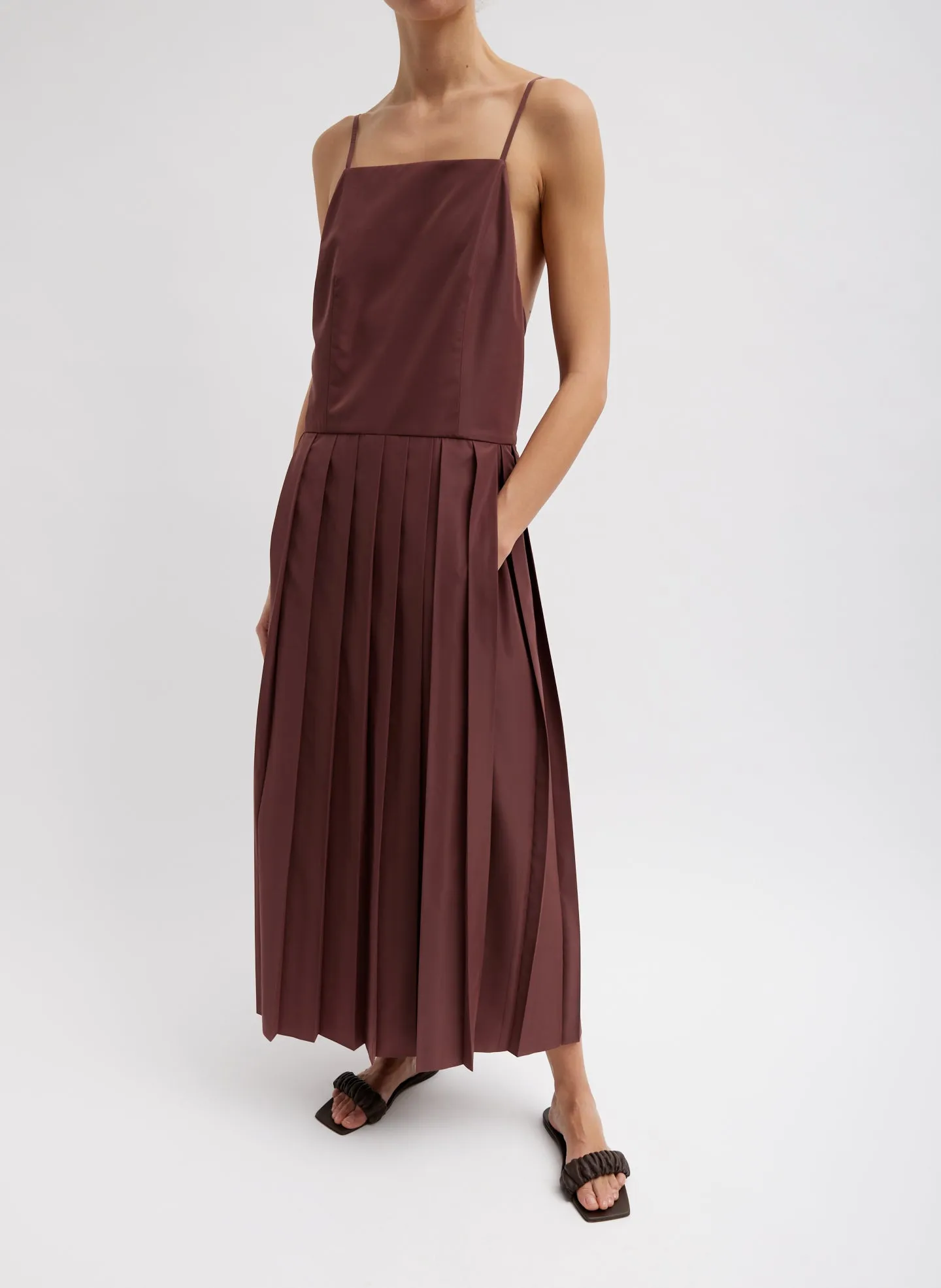Italian Sporty Nylon Overall Dress sold by Tibi