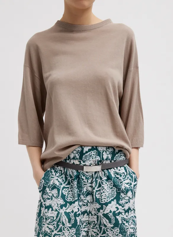 Crispy Sweater Oversized Easy T-Shirt made by Tibi