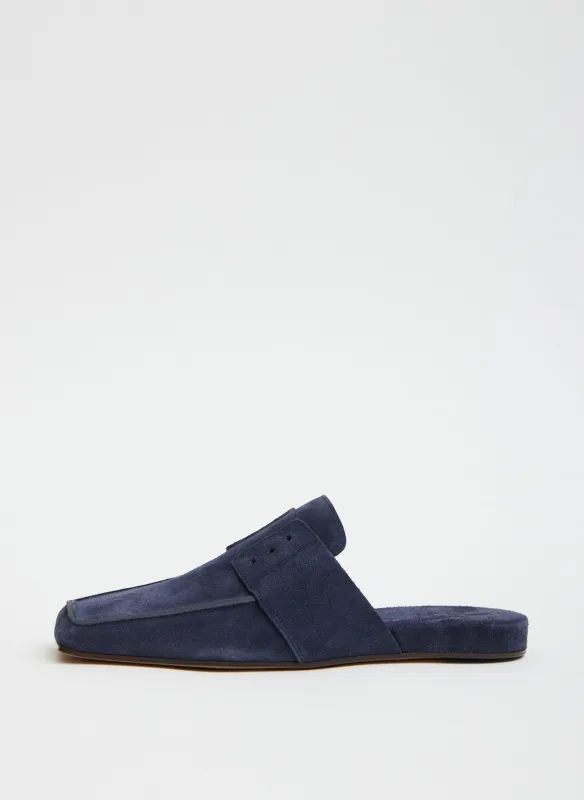 Suede Granger Slide made by Tibi