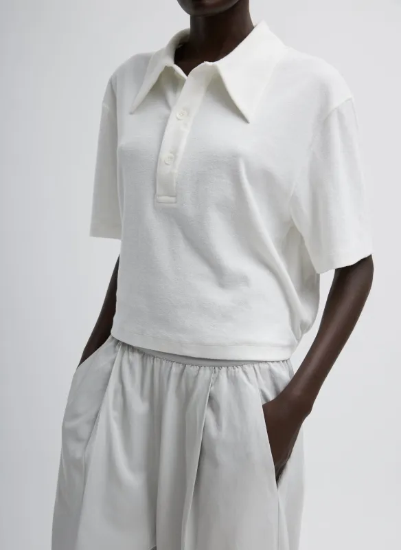 Dry Loop Terry Easy Polo sold by Tibi
