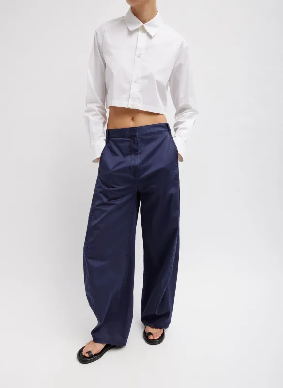 Garment Dyed Silky Cotton Sid Pant made by Tibi