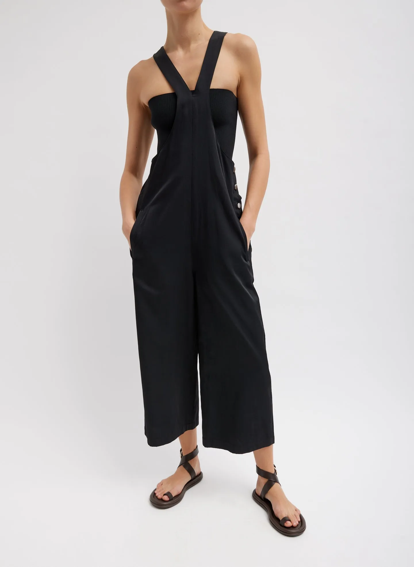 Drapey Suiting Jumpsuit sold by Tibi product image thumbnail 4