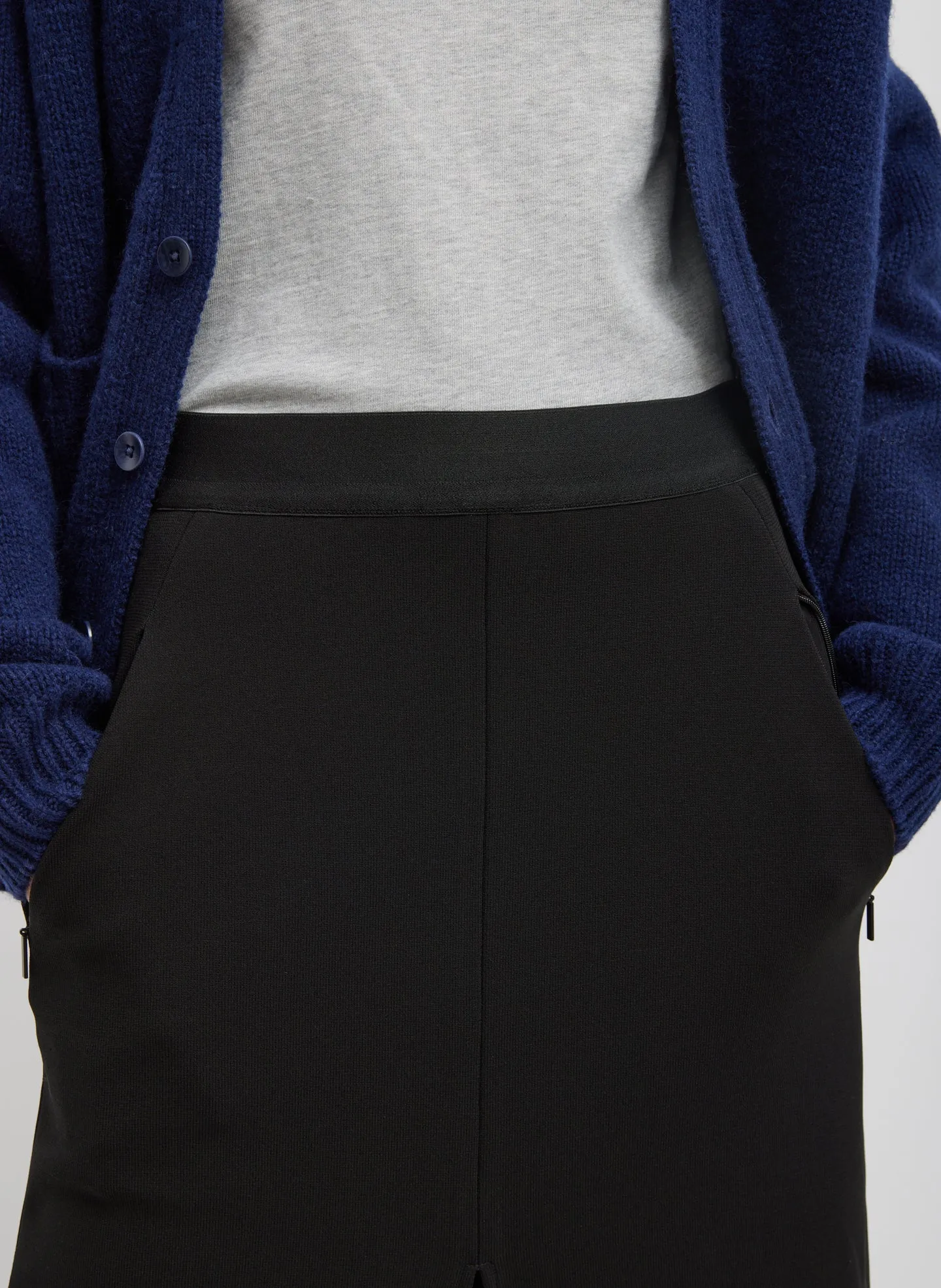 Wren Crepe Knit Midi Skirt sold by Tibi product image thumbnail 3