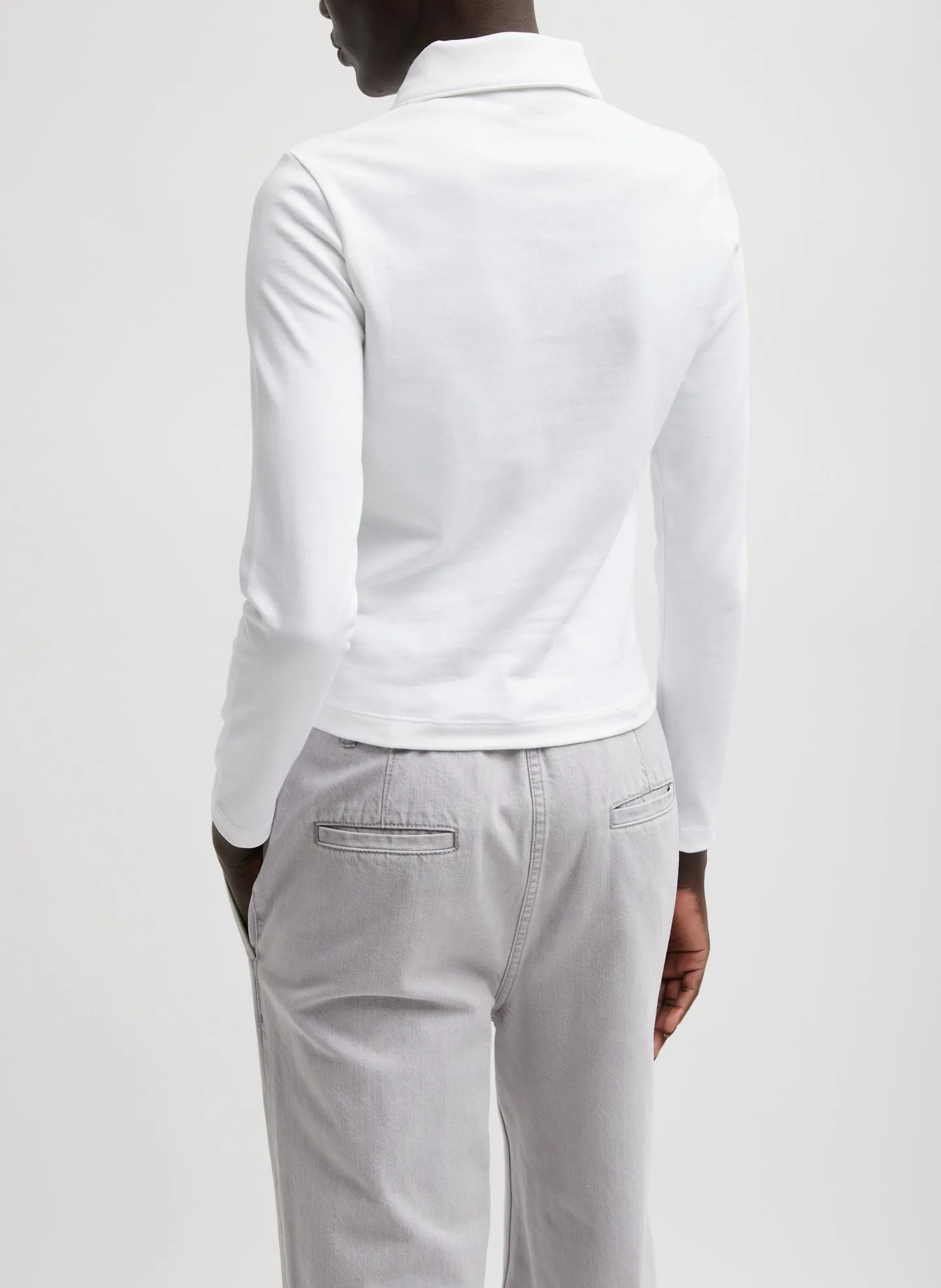 Perfect T-Shirt Shrunken Polo sold by Tibi product image thumbnail 2