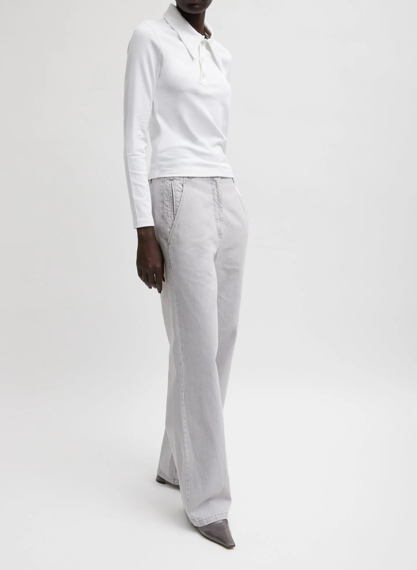 Perfect T-Shirt Shrunken Polo sold by Tibi product image thumbnail 3