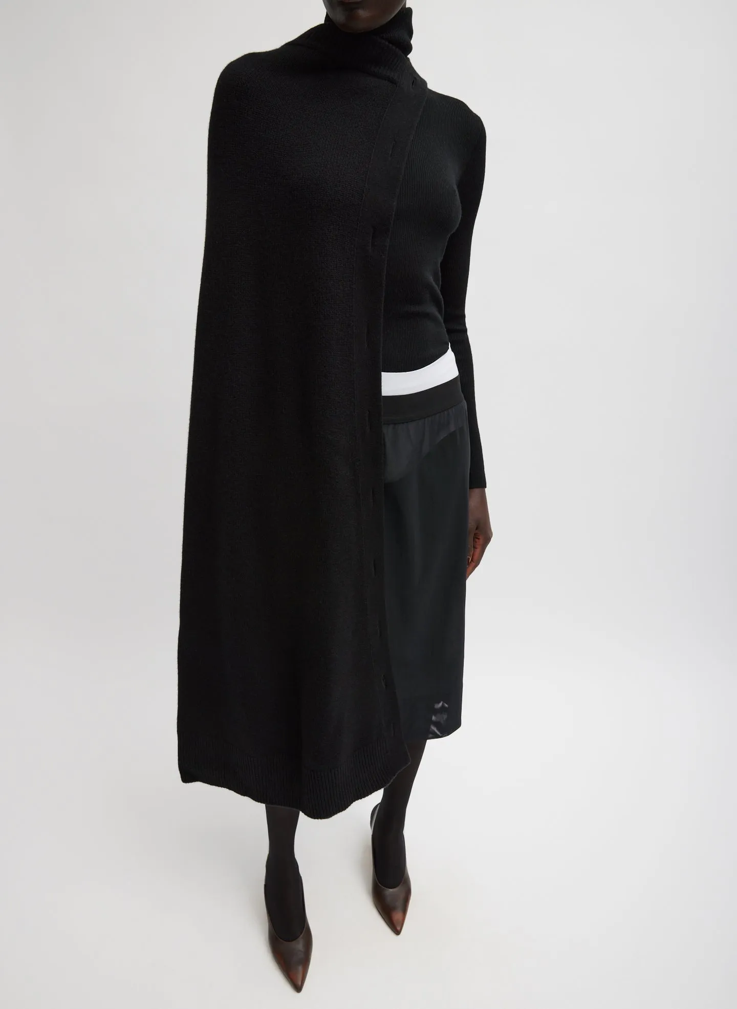 Cashmere Sweater Cape sold by Tibi