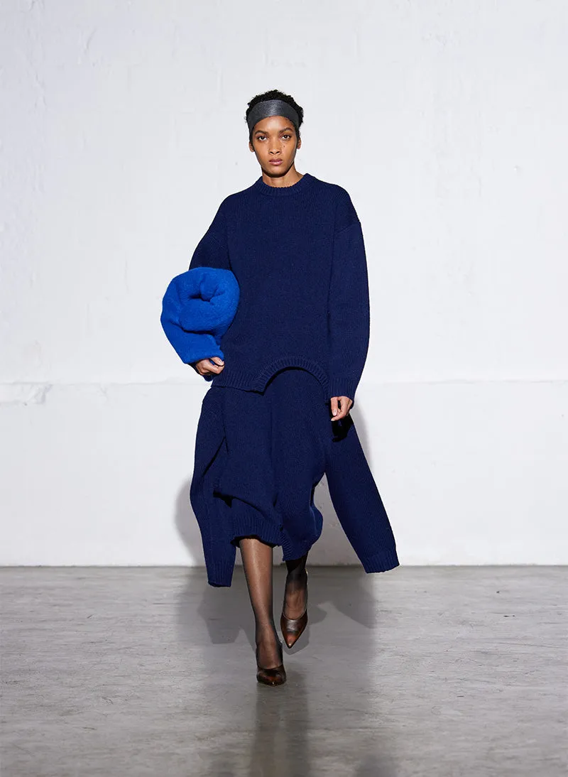 Soft Lambswool Sweater With Cut Out Detail sold by Tibi product image thumbnail 2