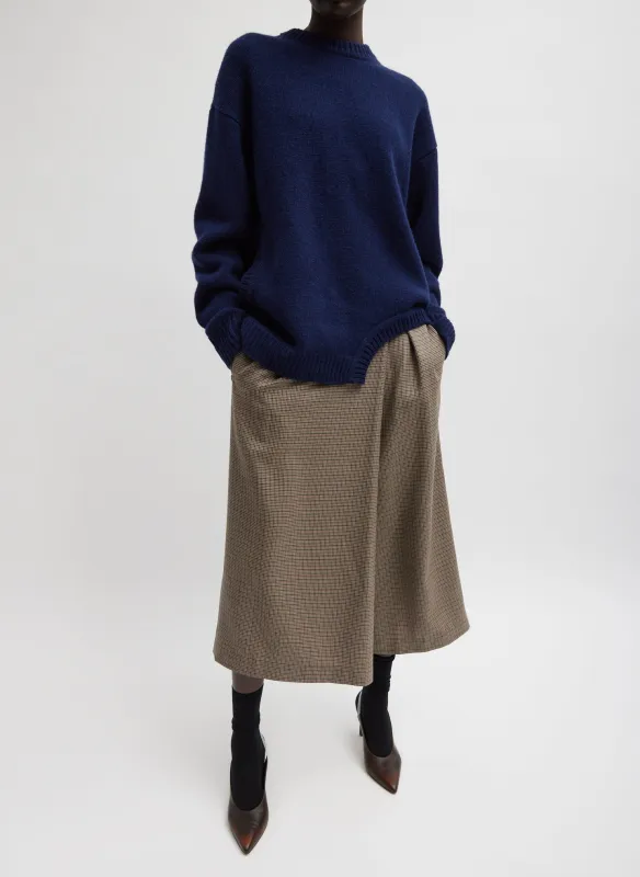 Soft Lambswool Sweater With Cut Out Detail made by Tibi