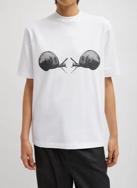 Gary Printed T-Shirt made by Tibi