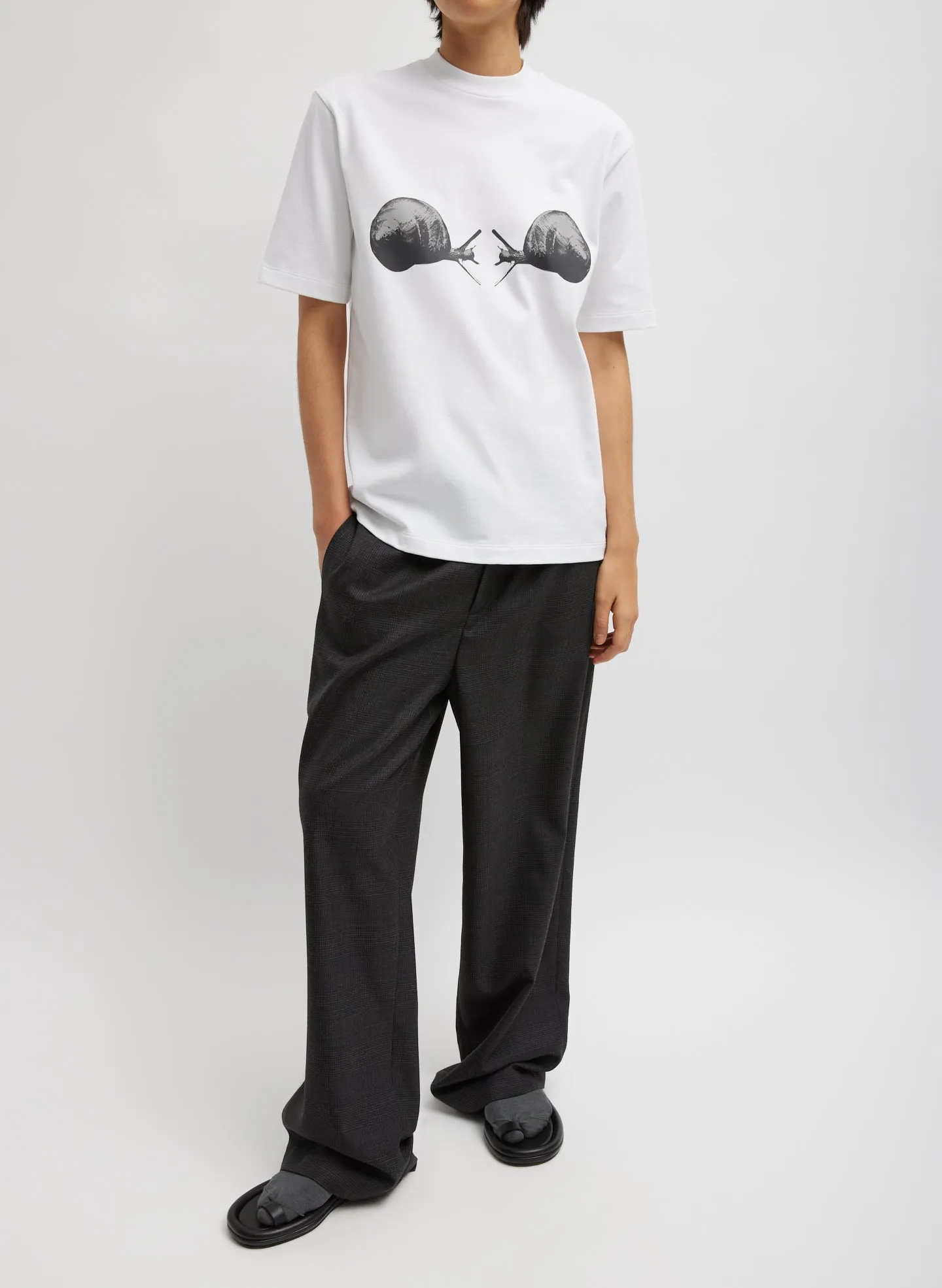 Gary Printed T-Shirt sold by Tibi product image thumbnail 3