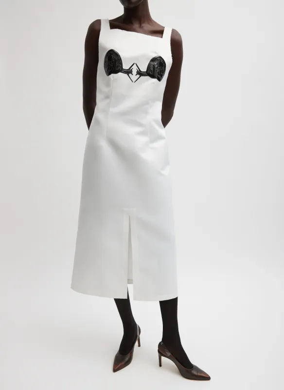 Gary Embossed Dress made by Tibi