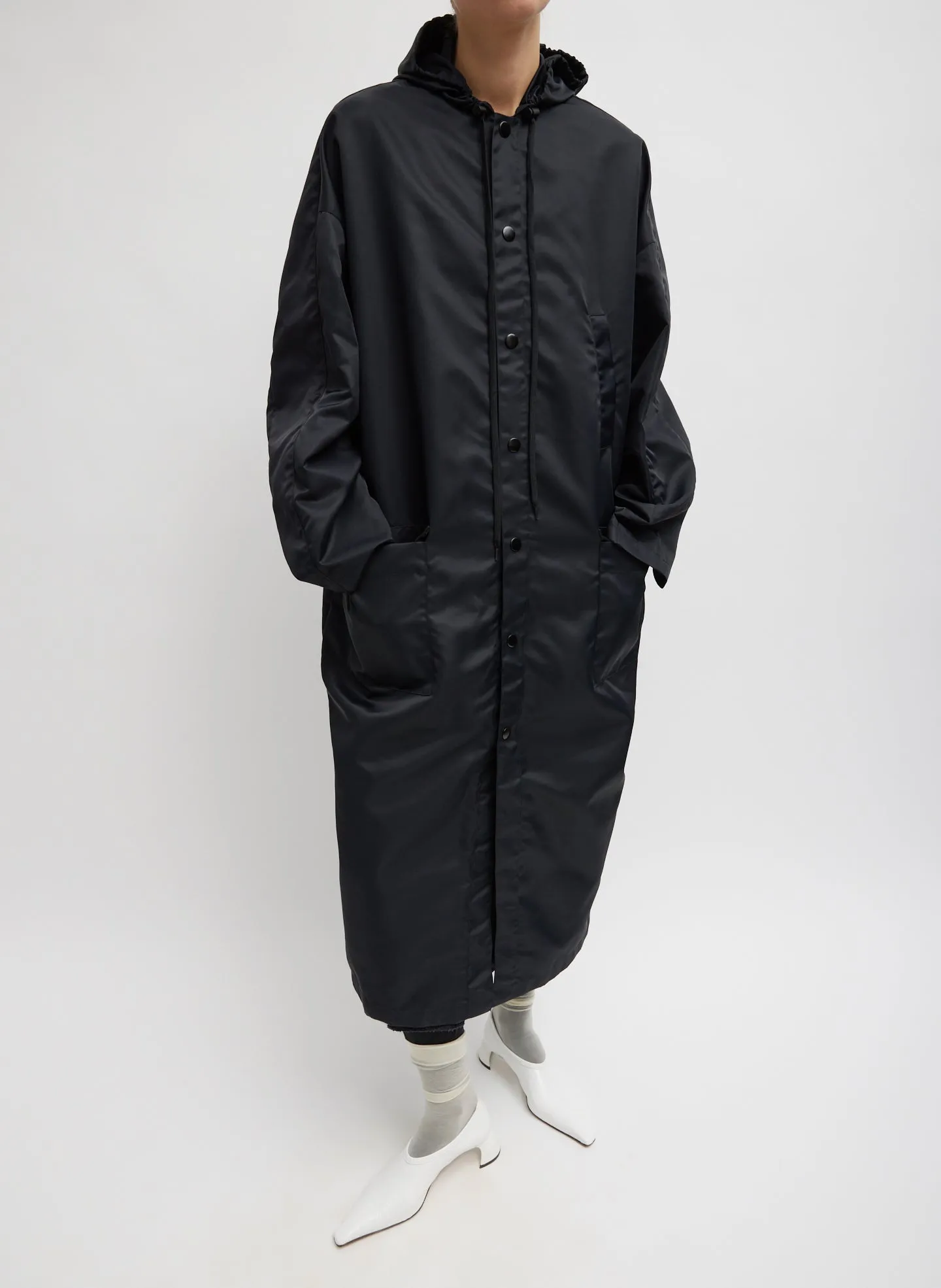 Eco Nylon Hooded Coat sold by Tibi product image thumbnail 5